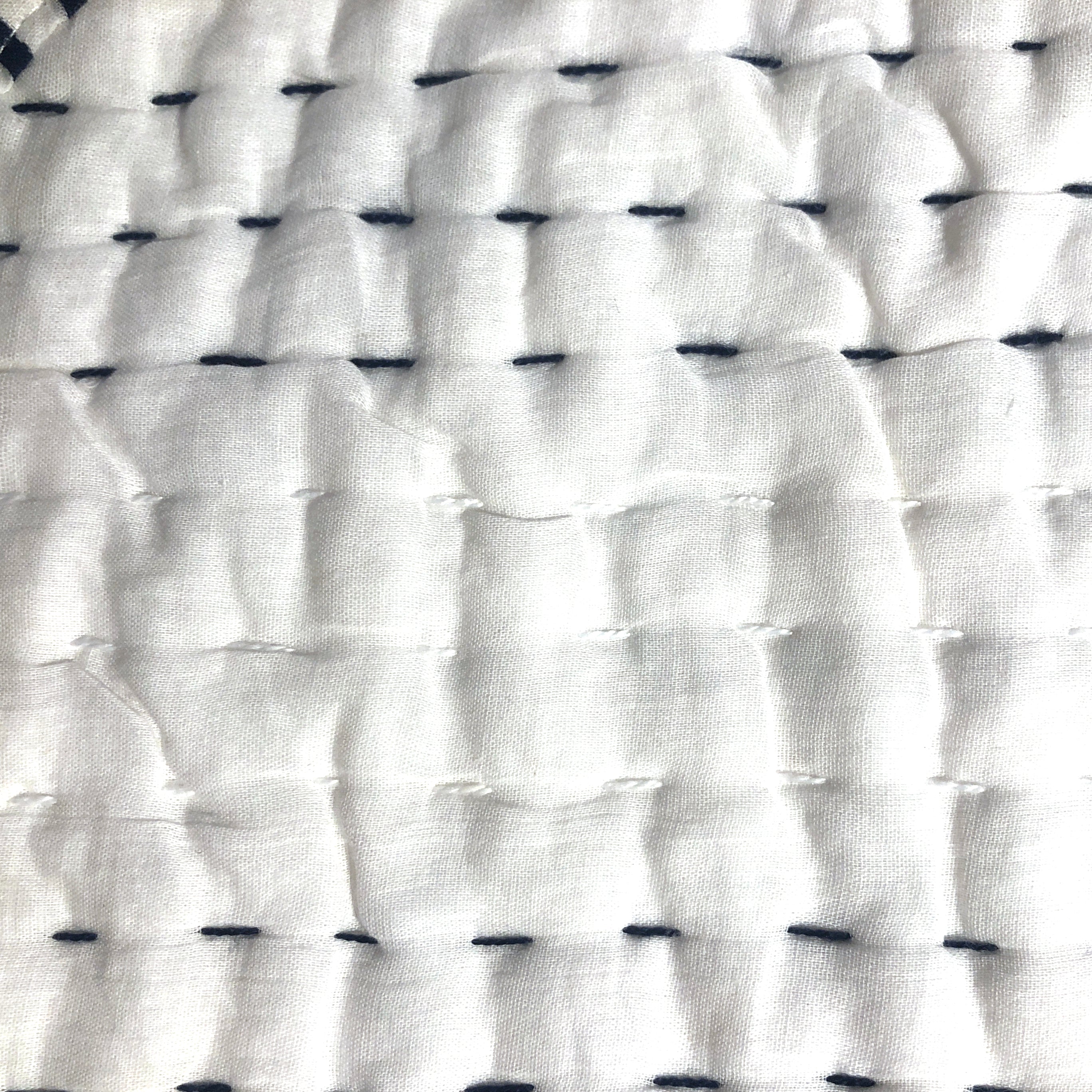 Blockprint Reversible Baby Blankets - Vintage India NYC