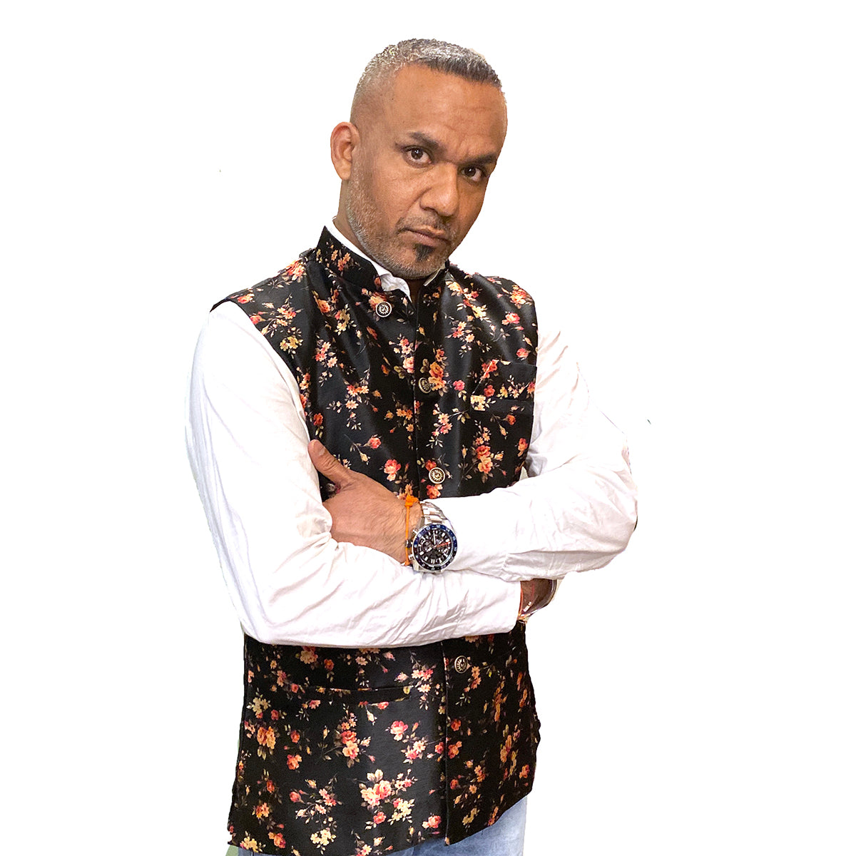 YD Floral Vests- 2 Colors - Vintage India NYC