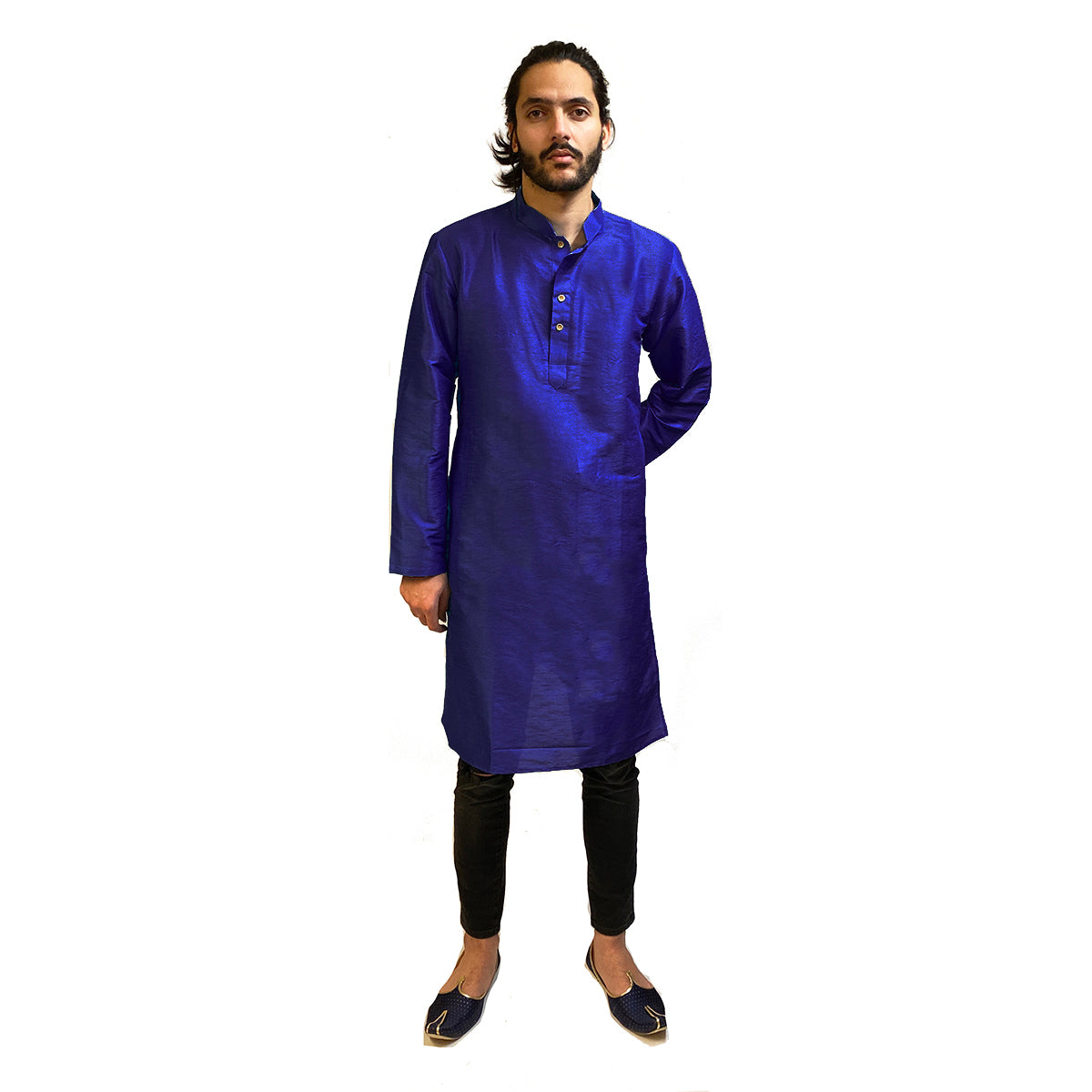 YD Formal Plain Kurtas-8 colors - Vintage India NYC