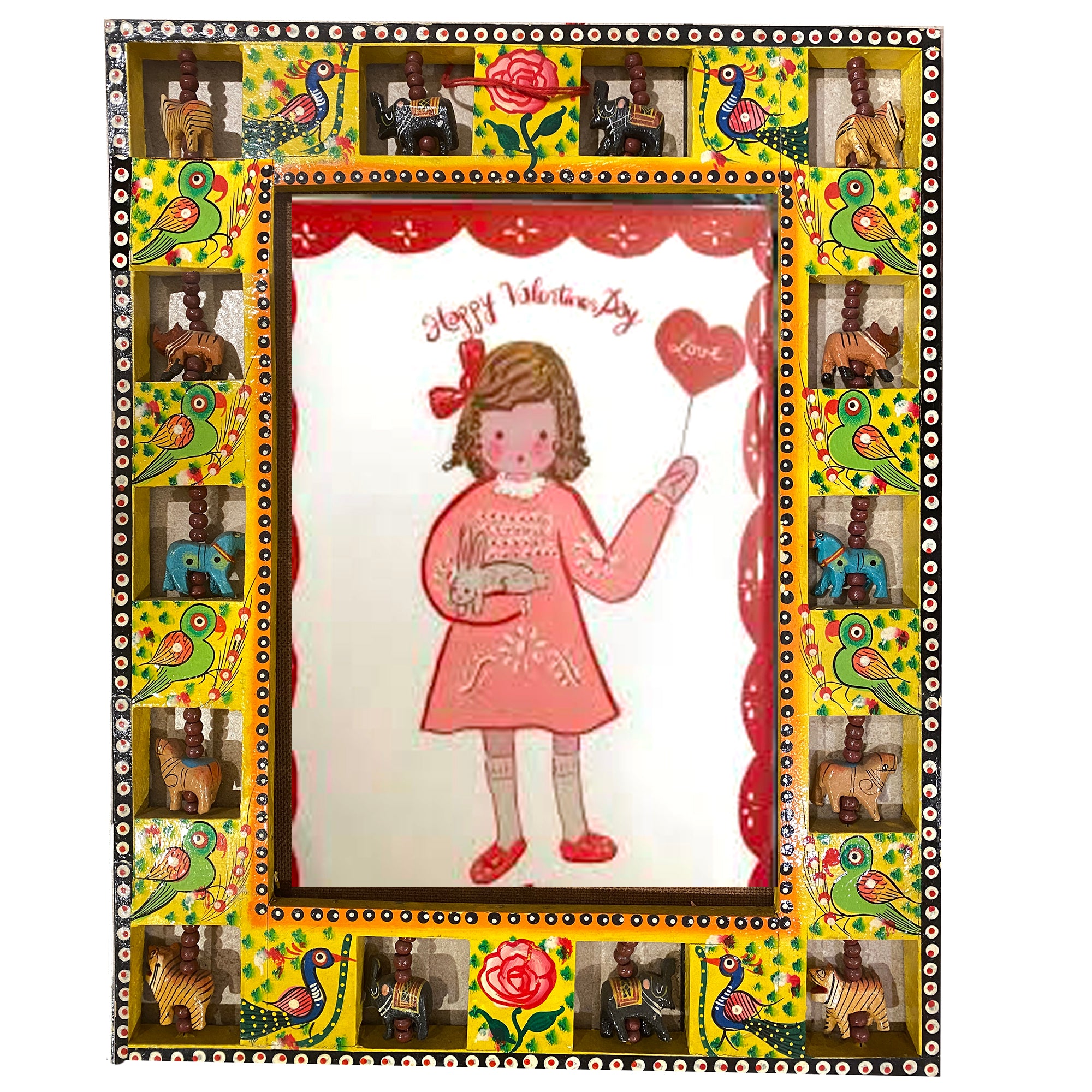 Handmade Wooden Frame - Vintage India NYC