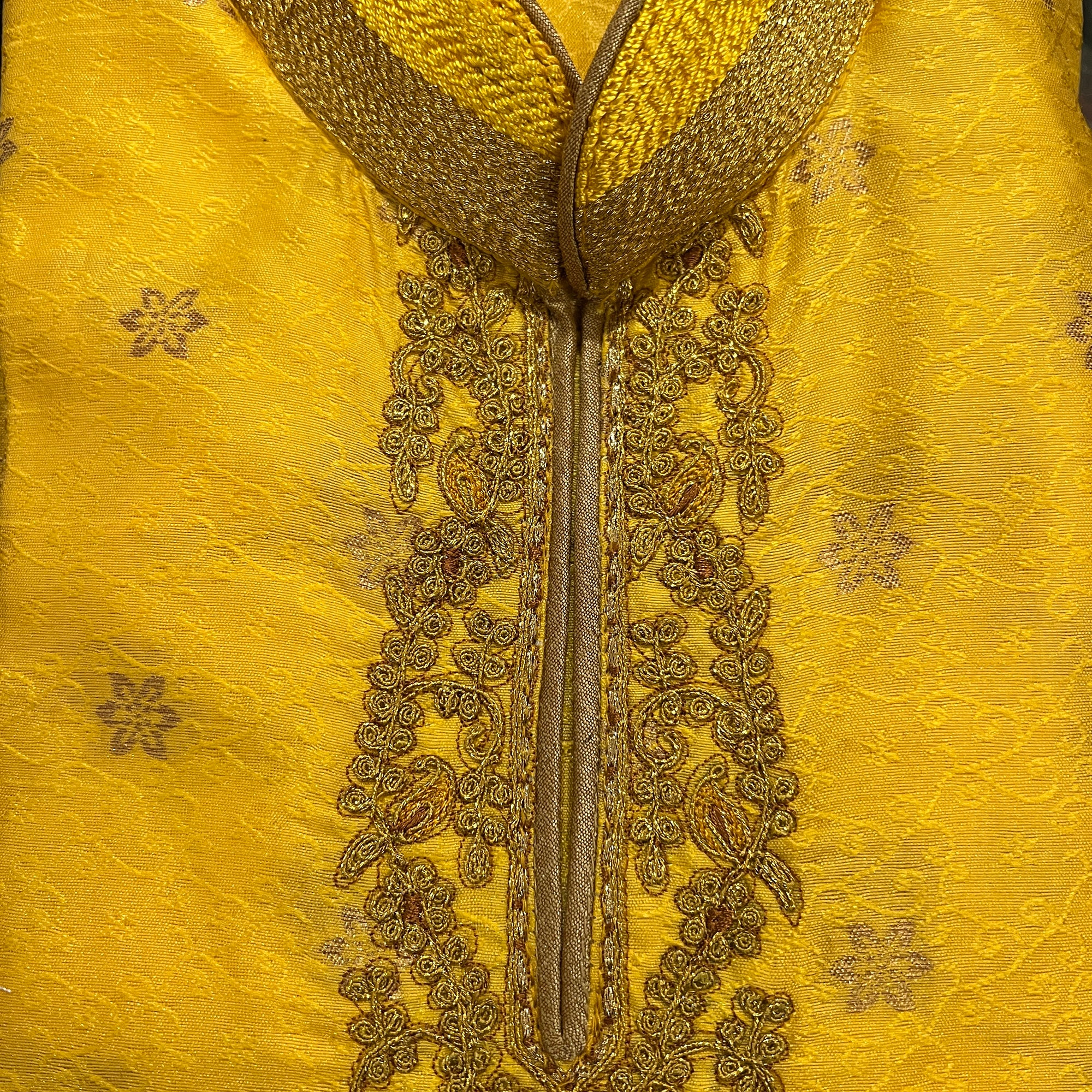 DT Boys Brocade Kurtas-3 Colors - Vintage India NYC