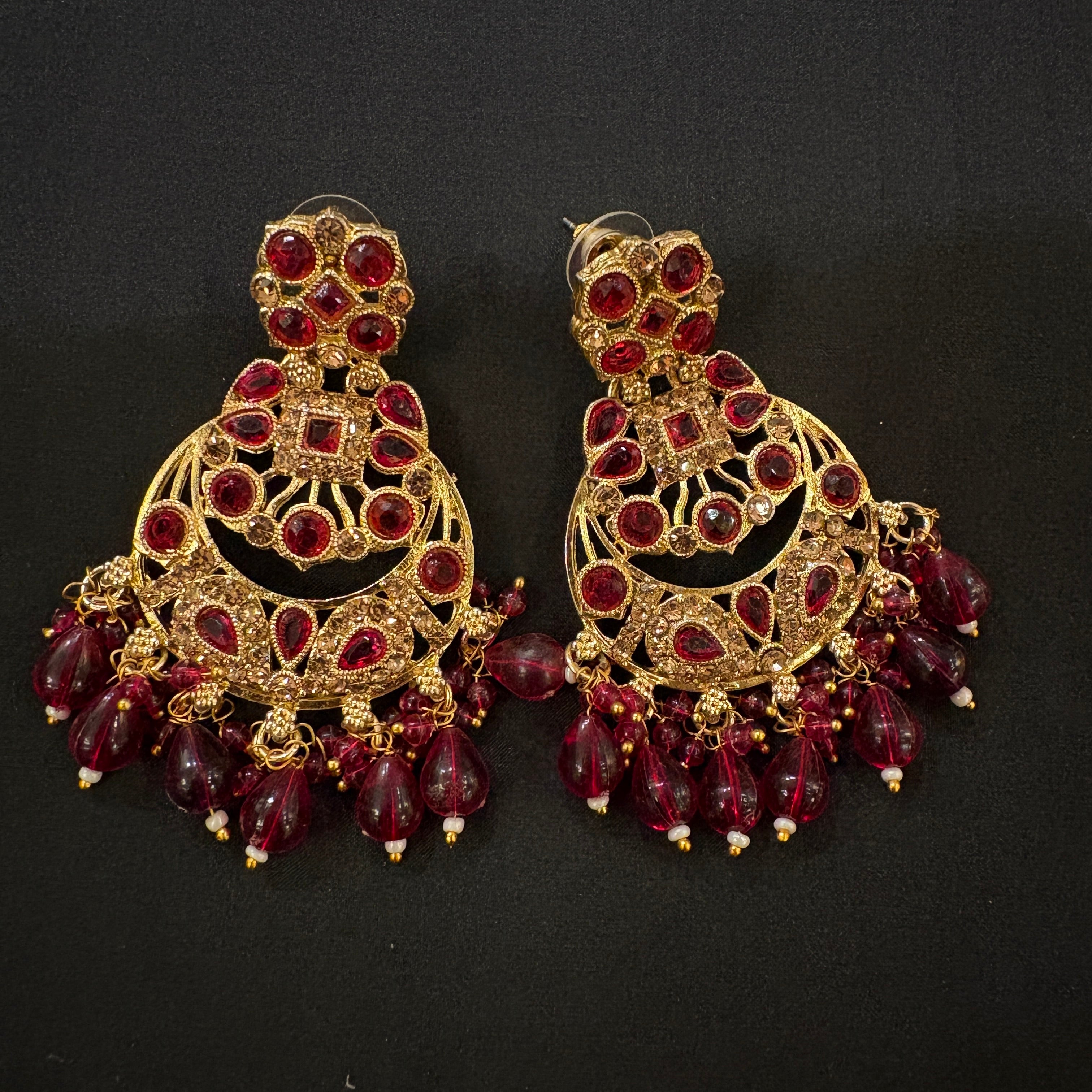 Jewel Chandbali Earrings