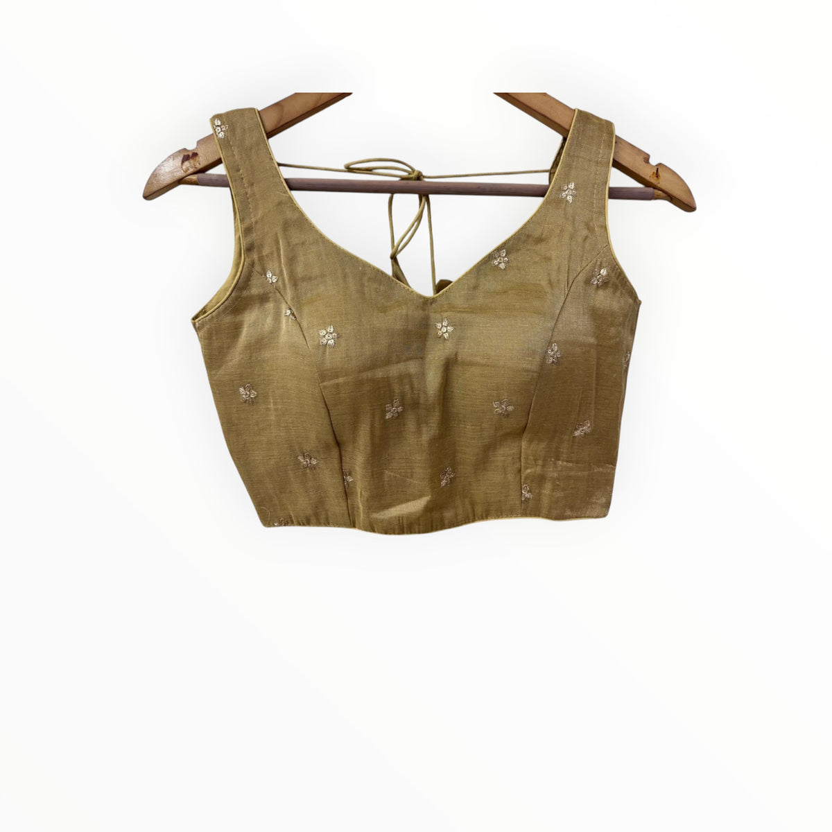Gold Blouses-Size 32- Various - Vintage India NYC