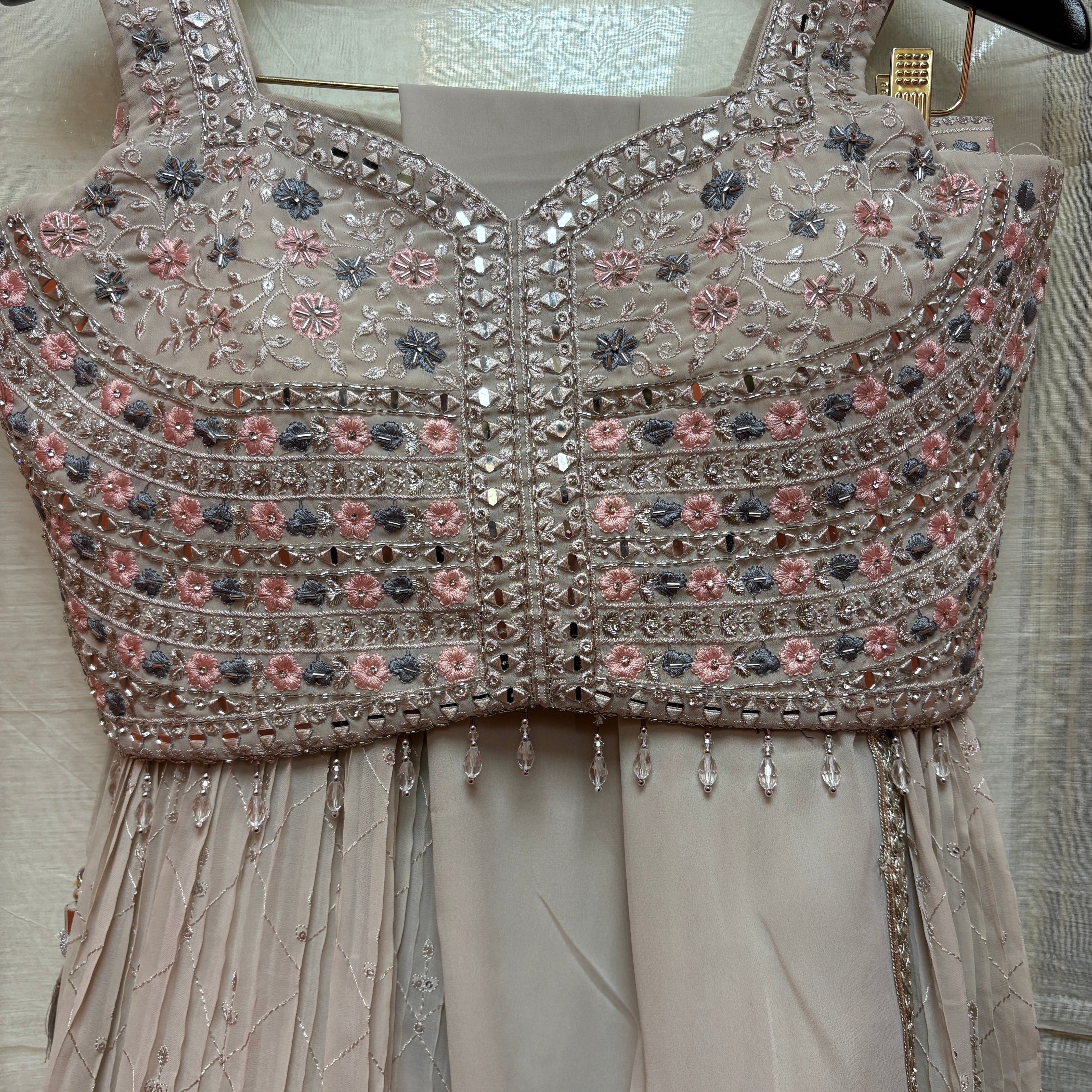 Vanilla Cream Lehenga Set