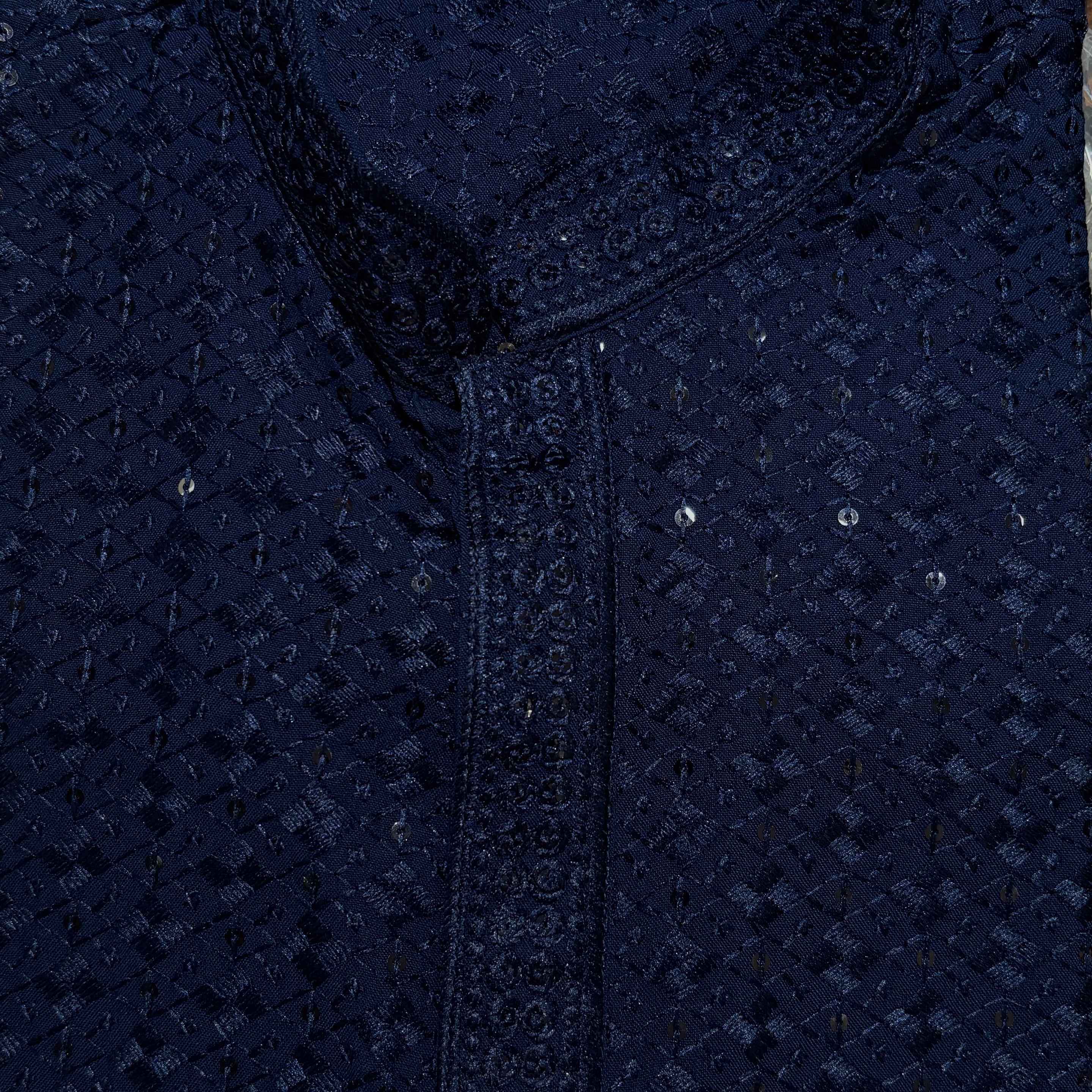 Lucknowi Short Kurta-Colors - Vintage India NYC