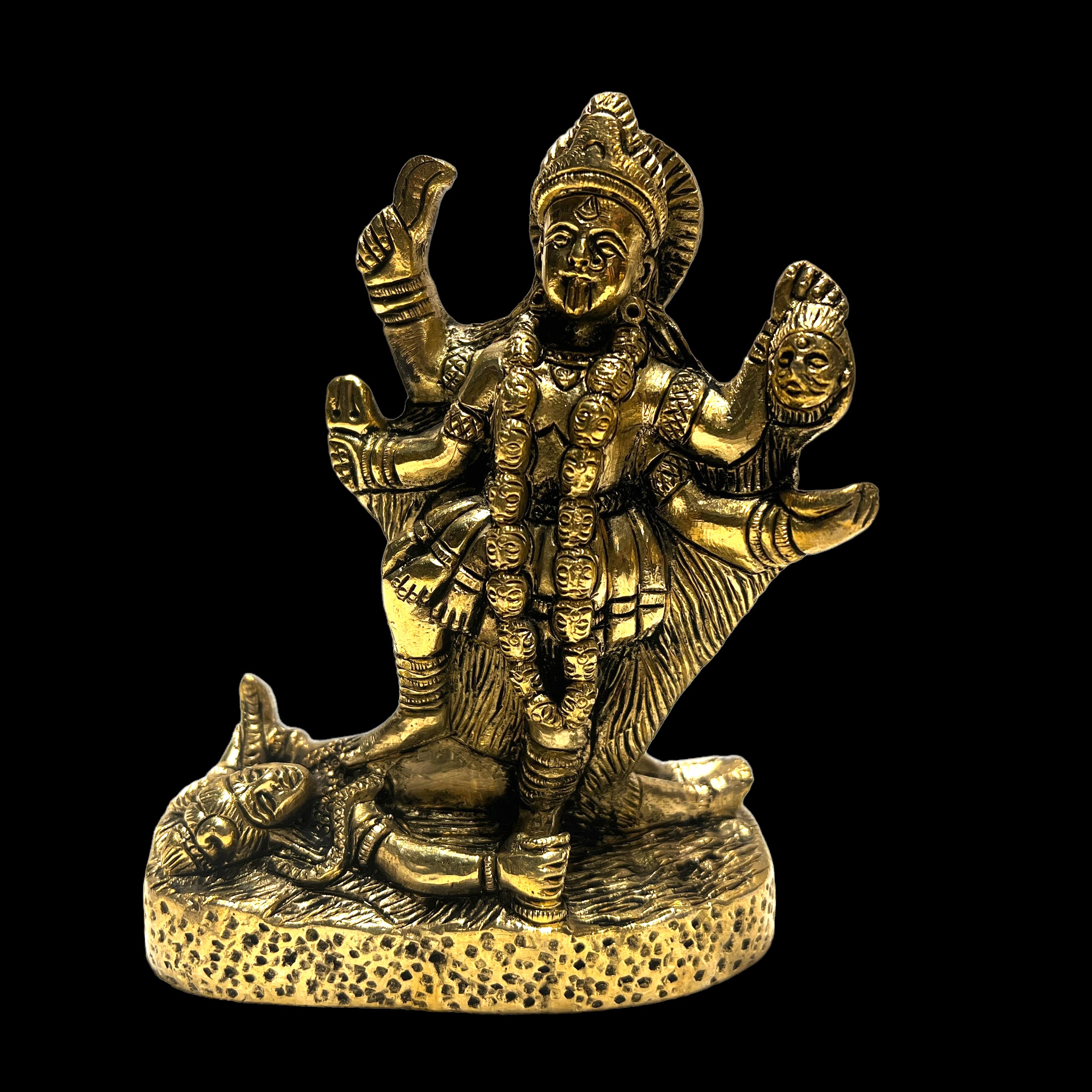 GM Brass Kali 950-5 inches - Vintage India NYC