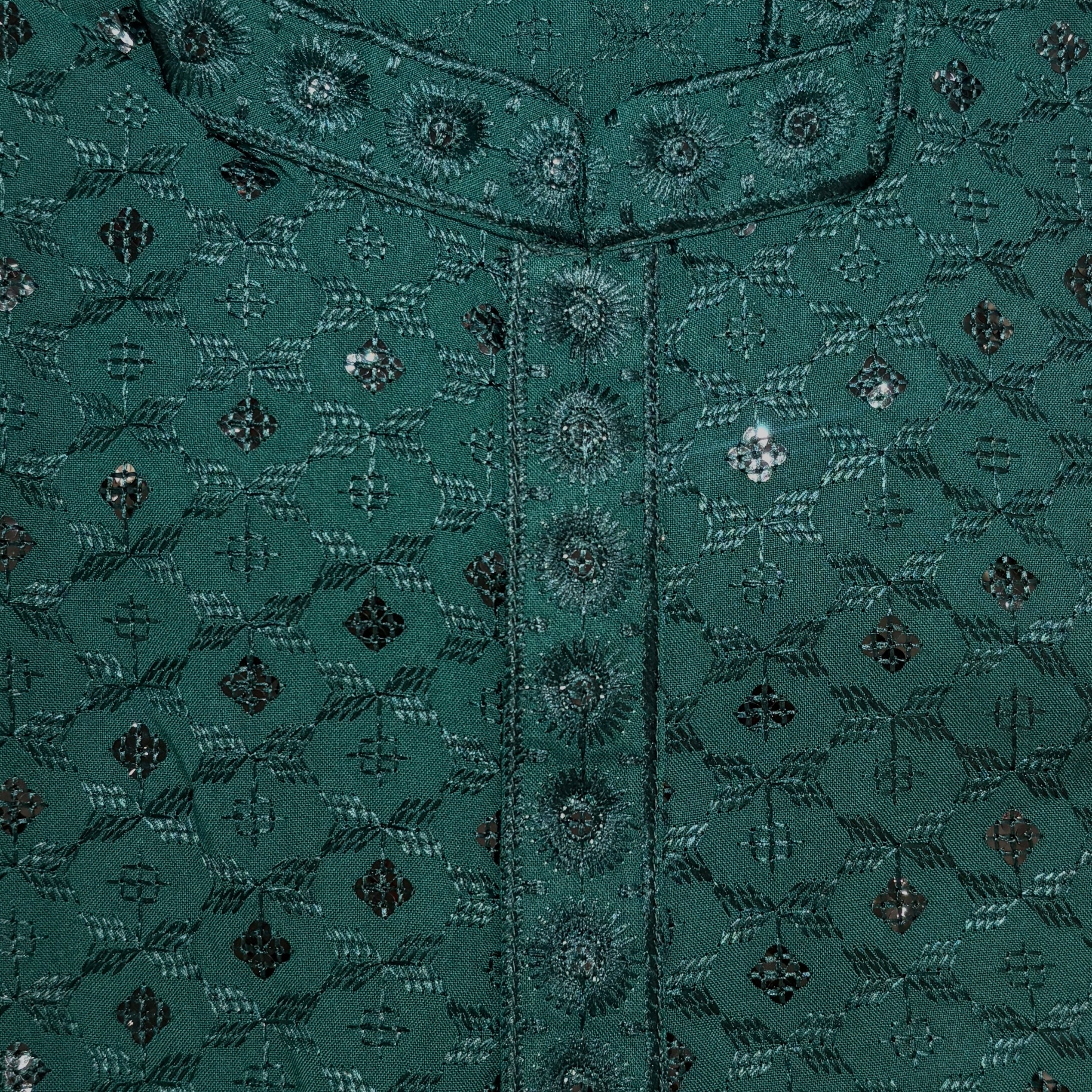 Lucknowi Short Kurta-Colors - Vintage India NYC