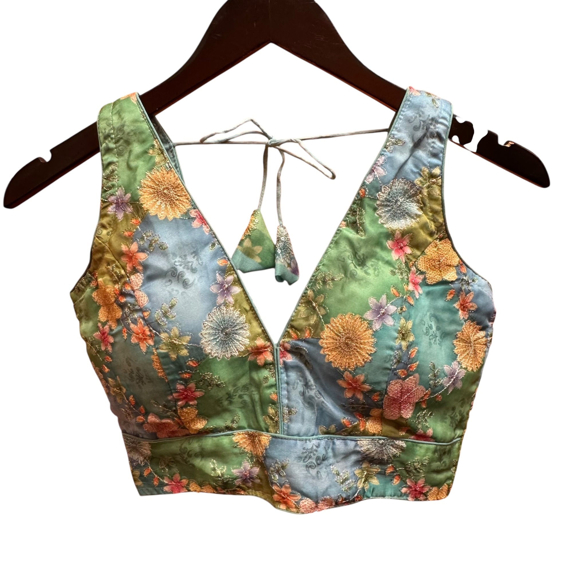 Flower Print Blouse-Size 32 -Colors