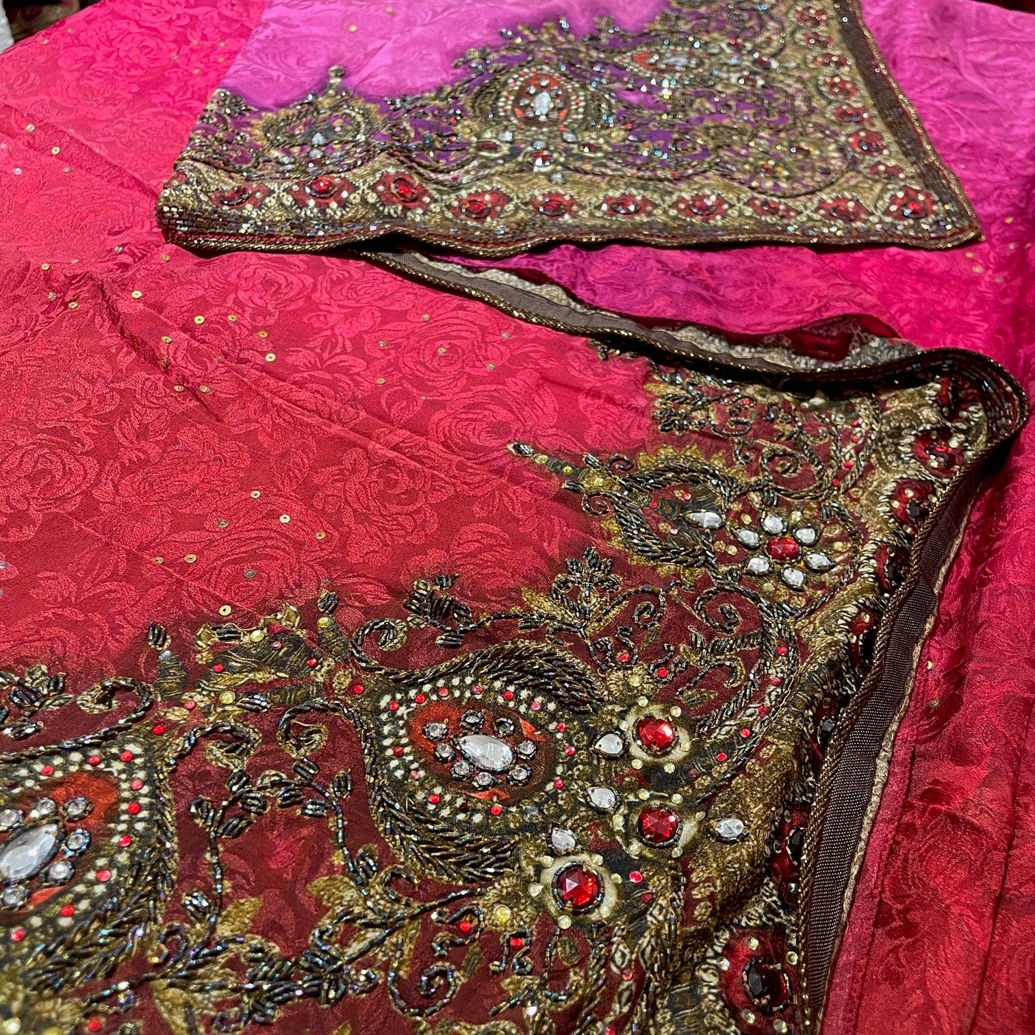 Heavy Work Saree 724 - Vintage India NYC