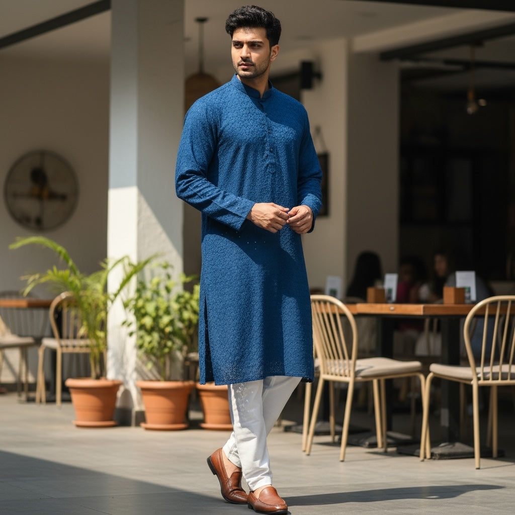 DT Lucknowi Kurtas-Colors - Vintage India NYC