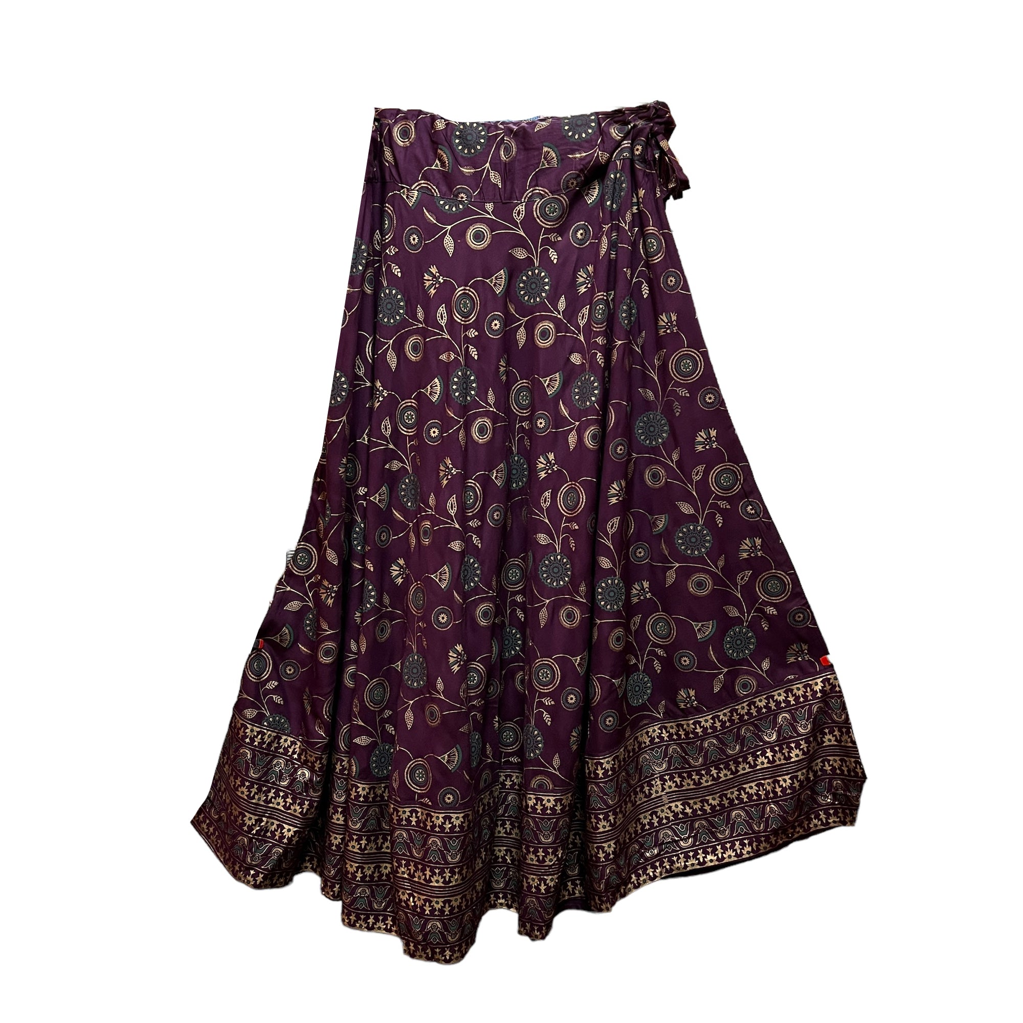 DT Printed Flaired Skirts-Many Colors - Vintage India NYC
