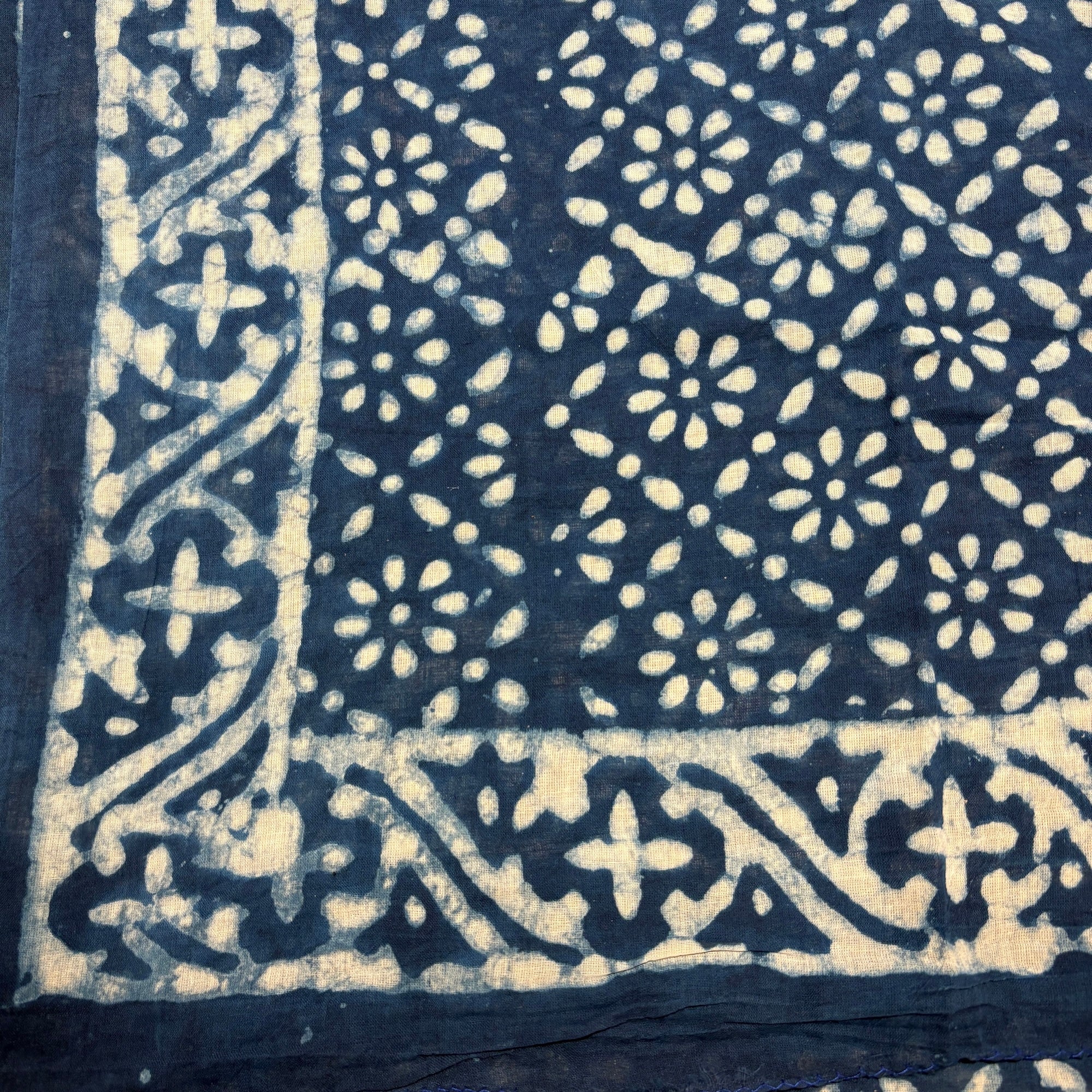 Block Print Sarongs/Scarves 26 - Vintage India NYC