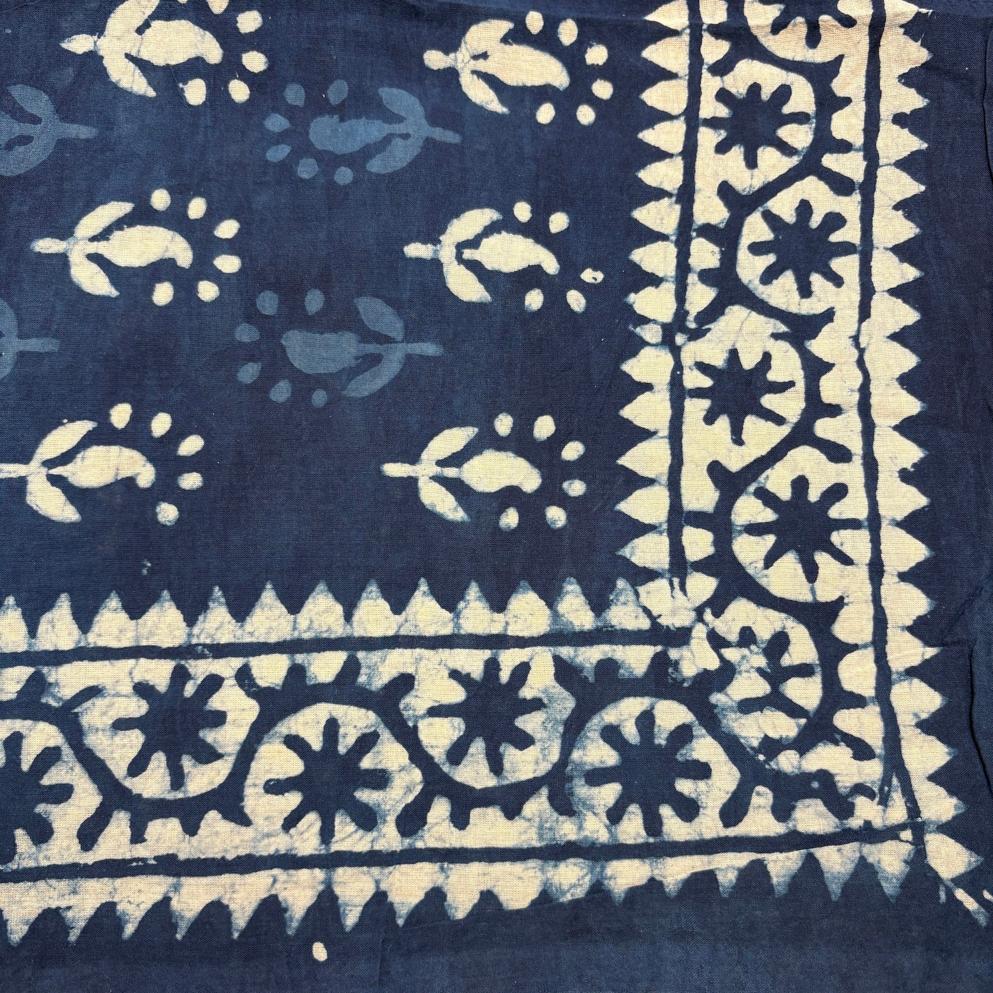 Block Print Sarongs/Scarves 26 - Vintage India NYC