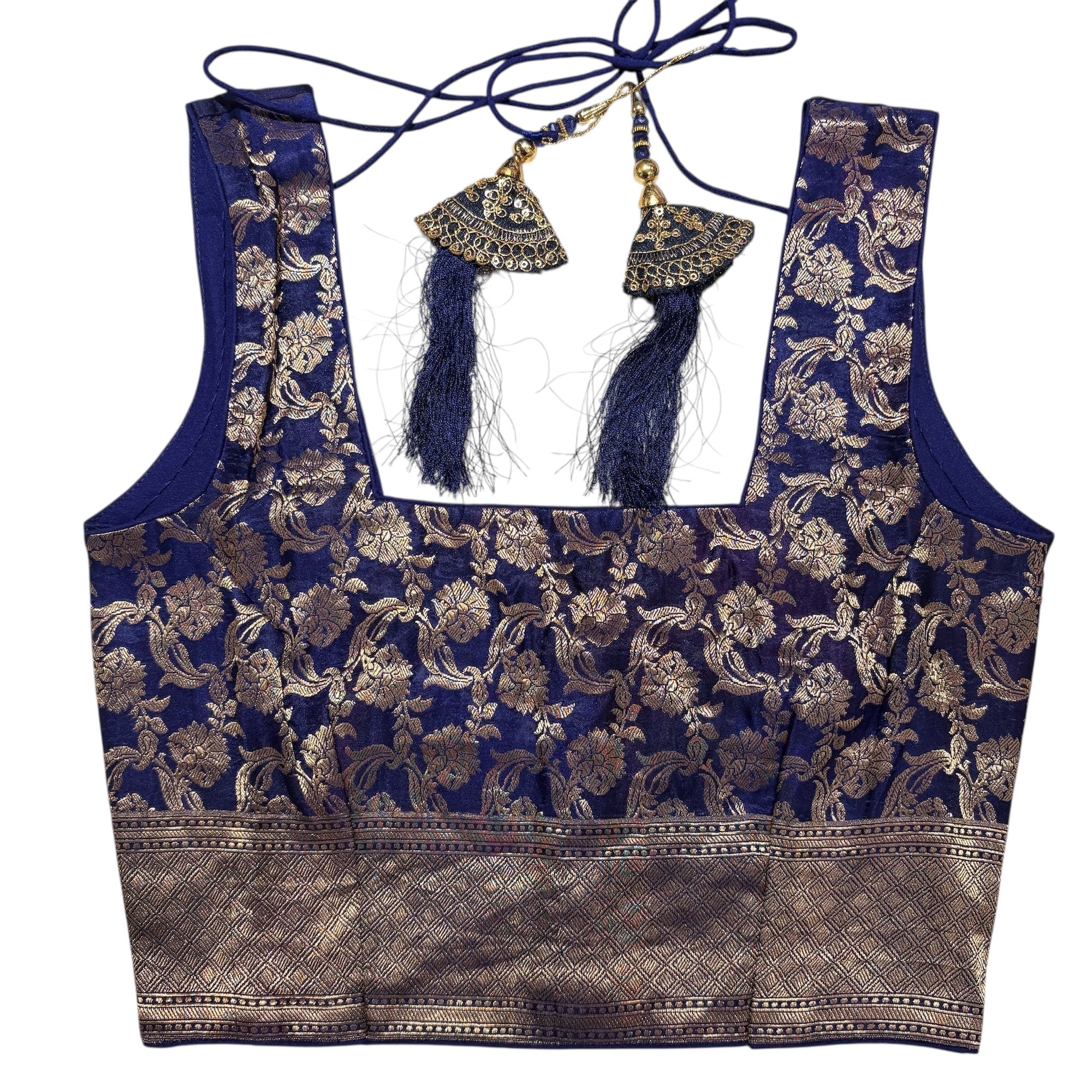 Brocade & Embroidered Saree Blouses 25-Size 28