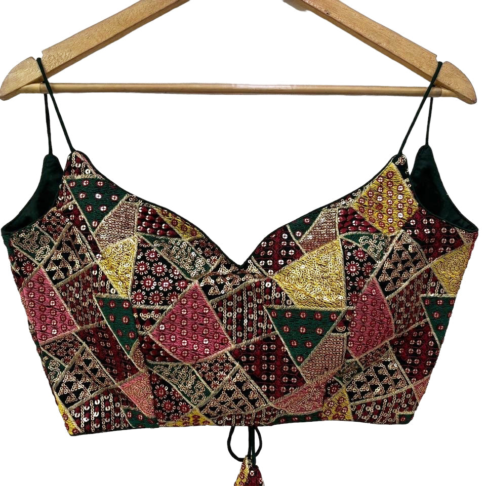 Spaghetti Strap Choli Blouses-Various