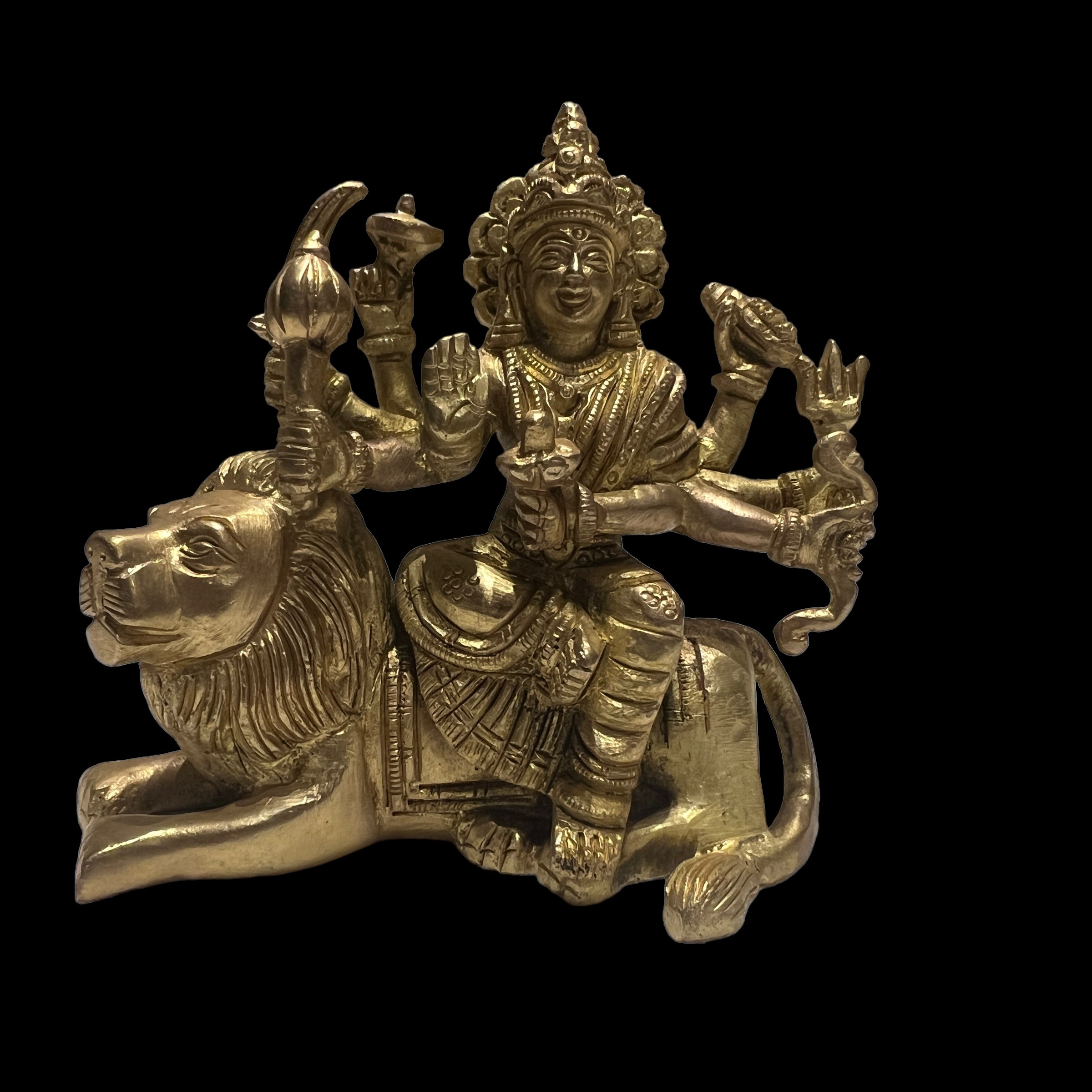 GM Durga 680 Statue - Vintage India NYC
