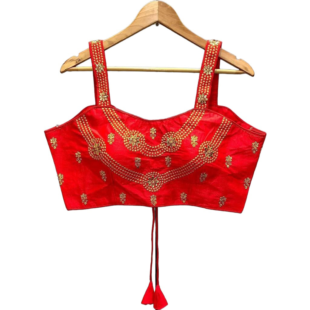 Thin Strap Choli Blouse-Many Colors