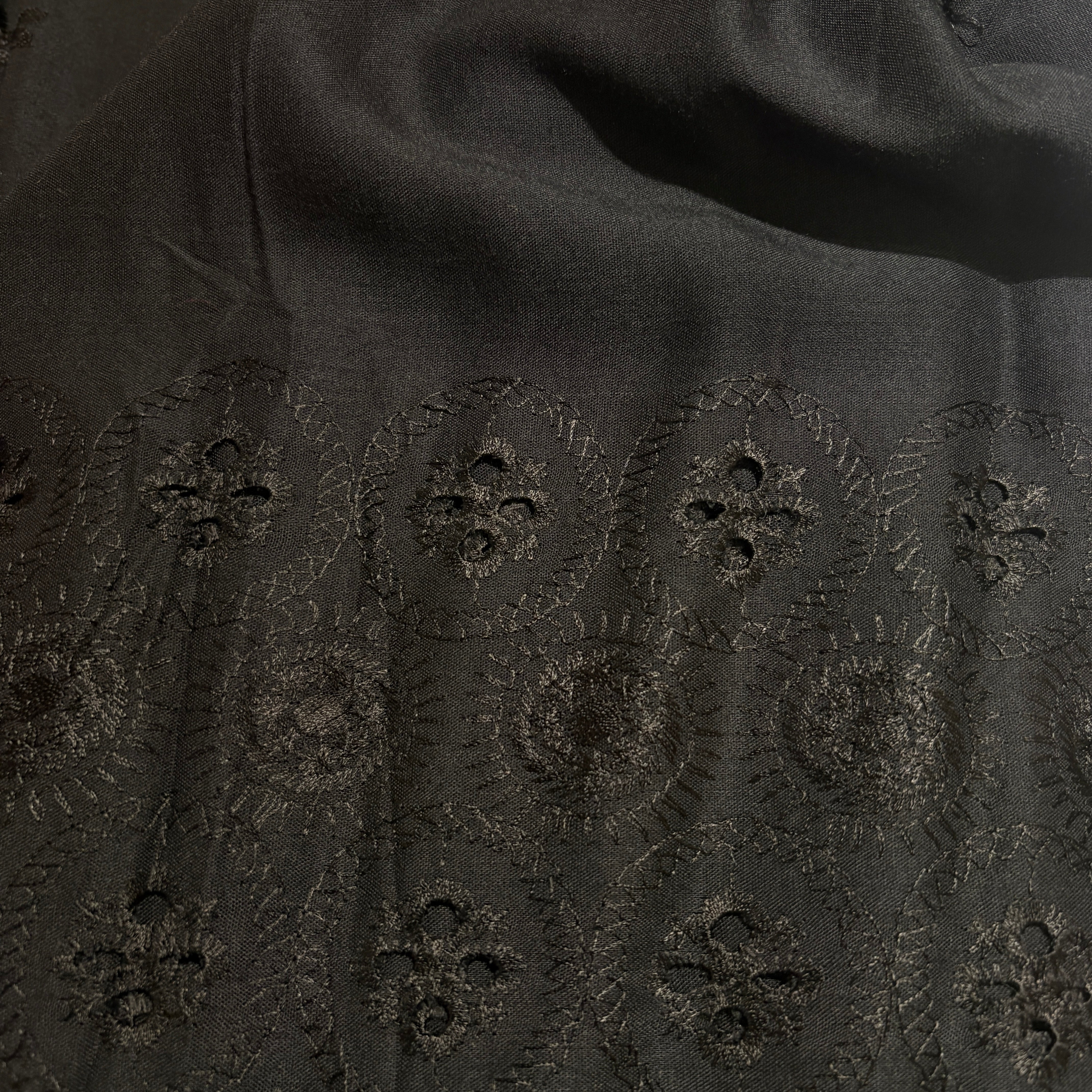 Embroidered Wide leg Pants- Colors