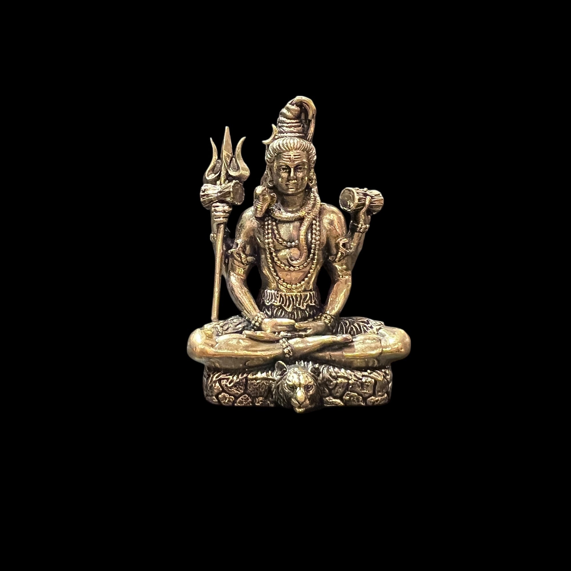 GM Fine Brass Shiva 90 3in