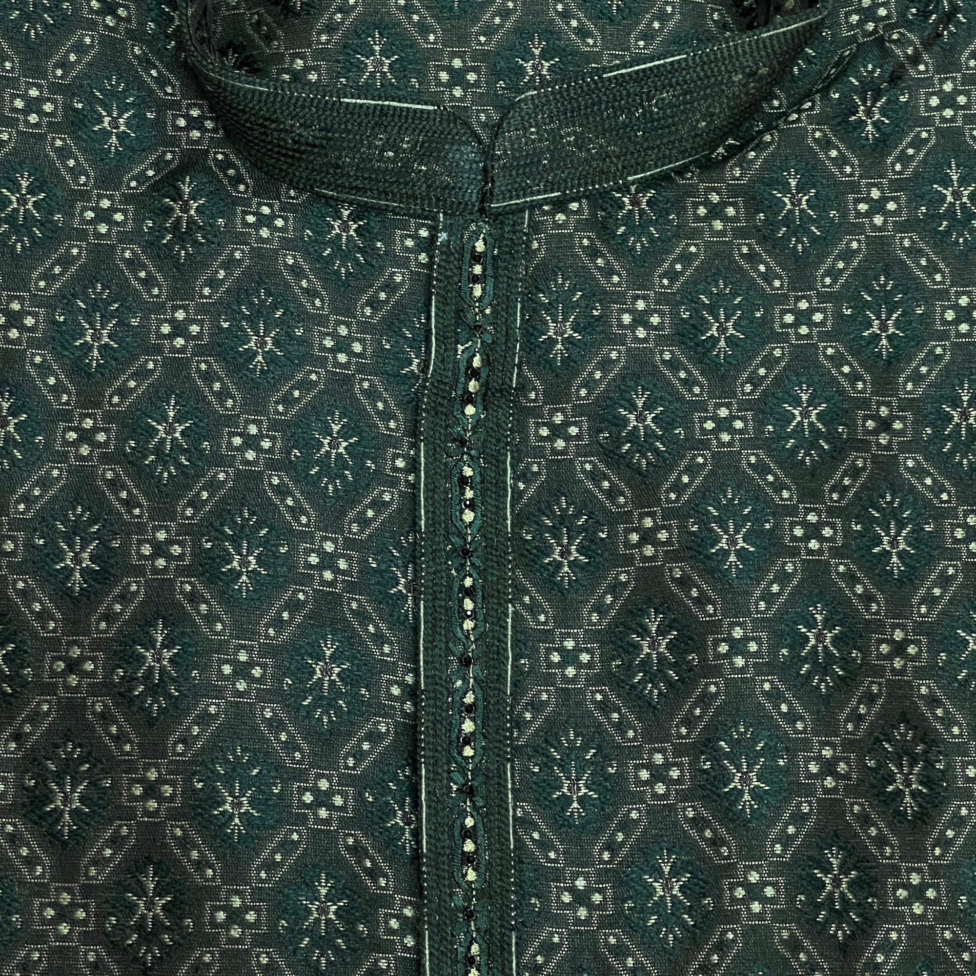 Dark Green Tile Kurta Set