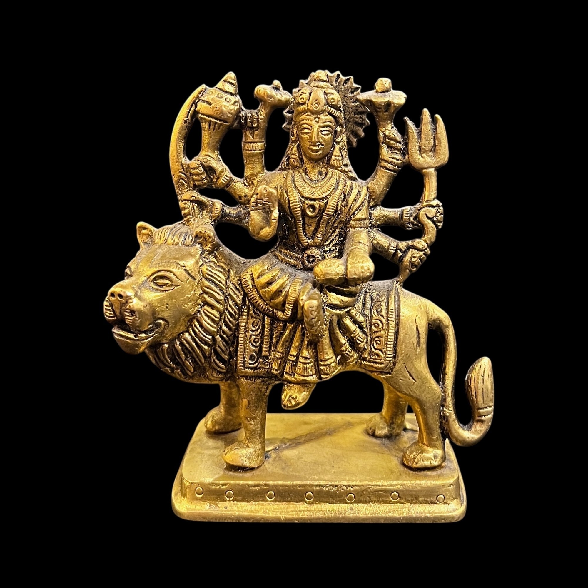 GM Brass Durga 406- 4 in.