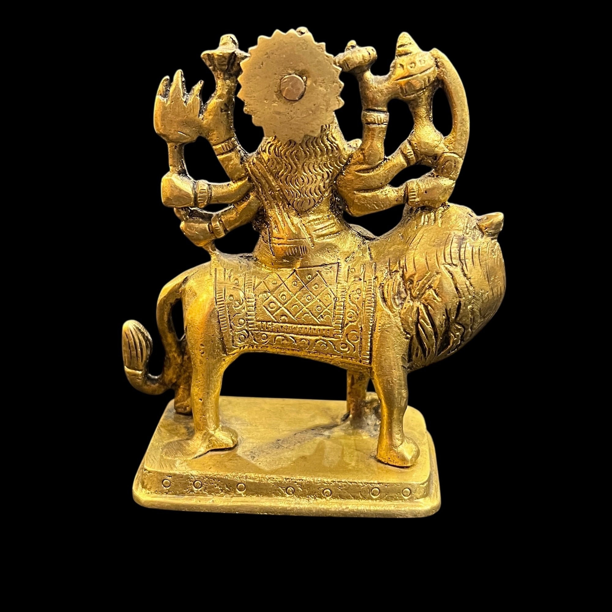 GM Brass Durga 406- 4 in.