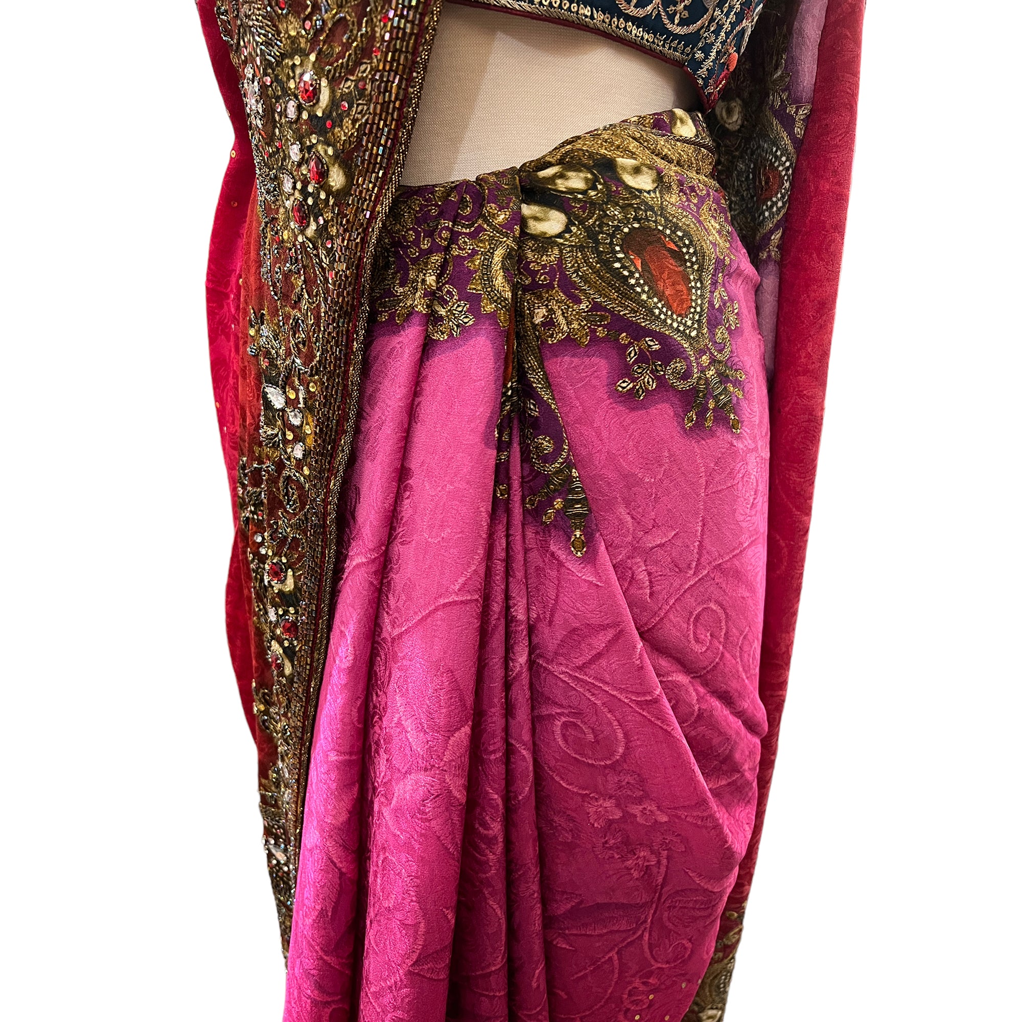 Heavy Work Saree 724 - Vintage India NYC