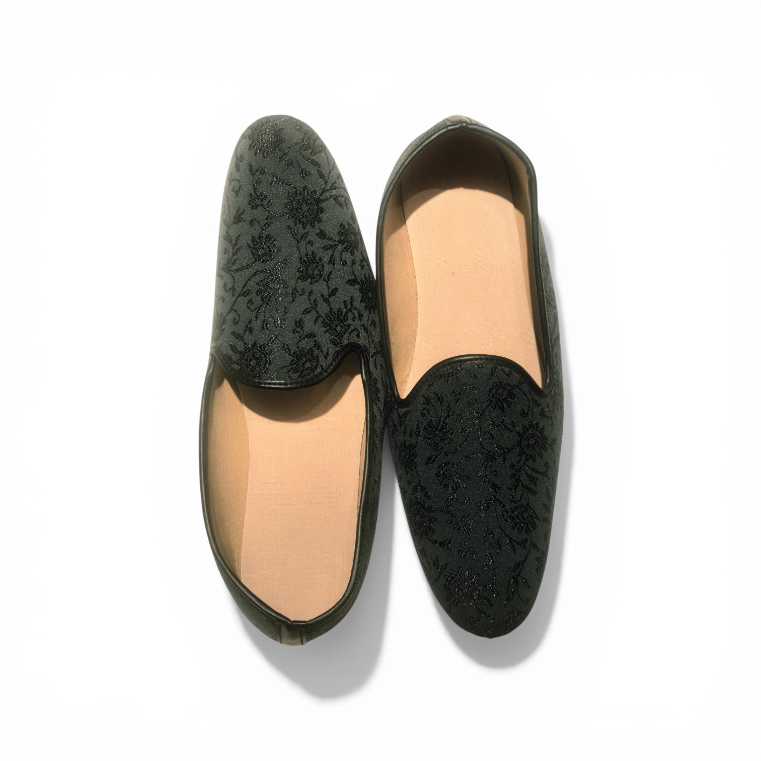 Forest Floral Loafer - Vintage India NYC