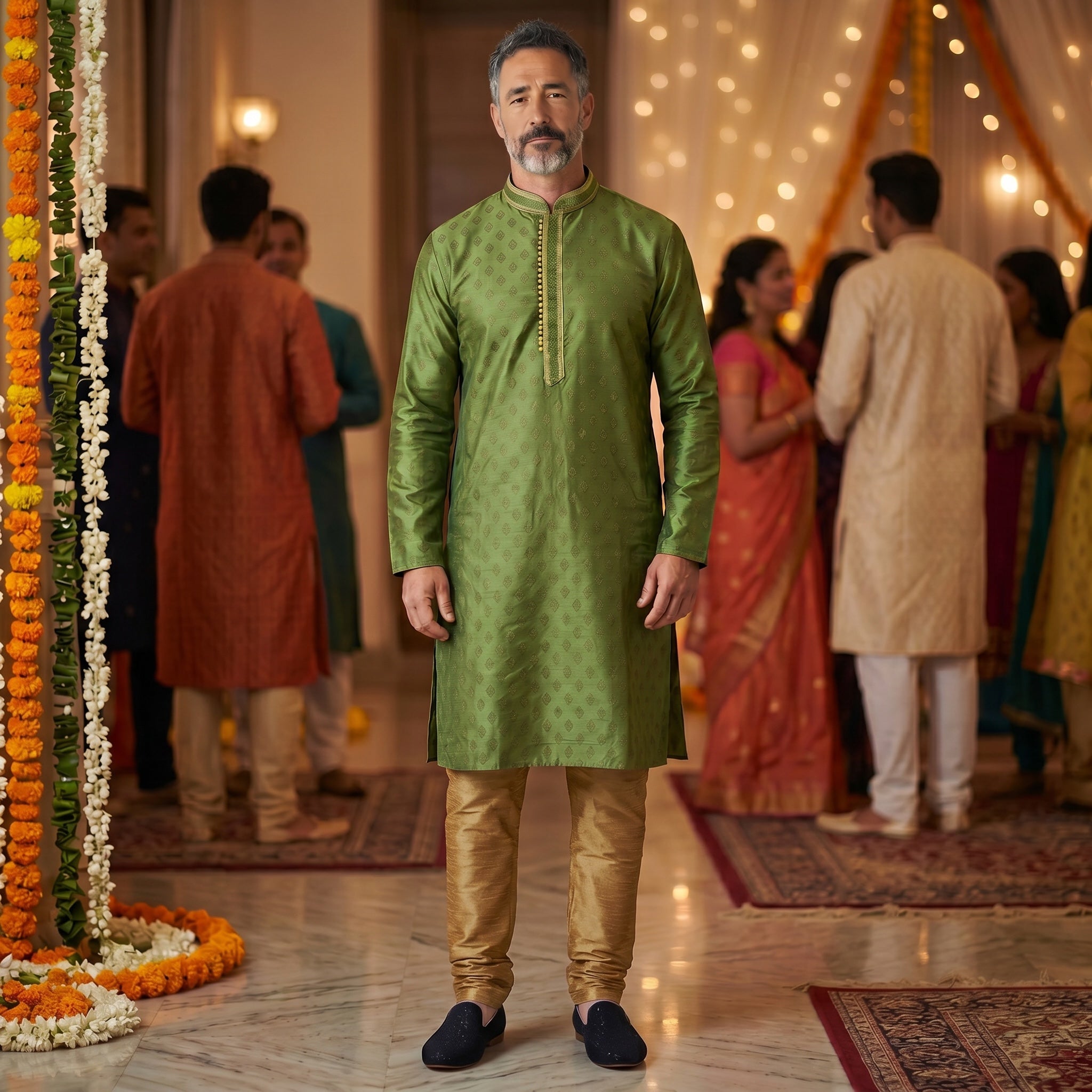 DT Brocade Kurtas-Colors - Vintage India NYC