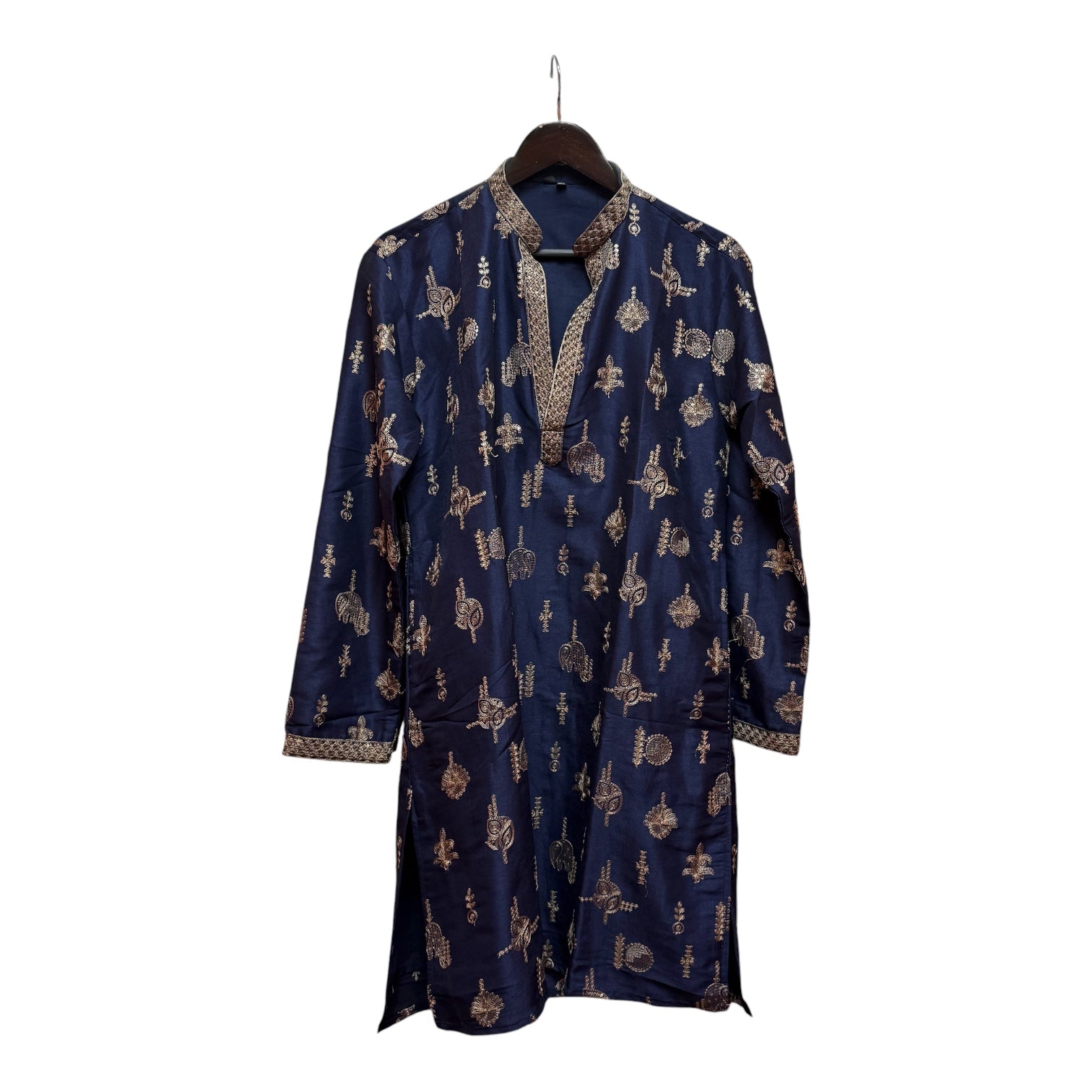 Chhata Motif V neck Kurta