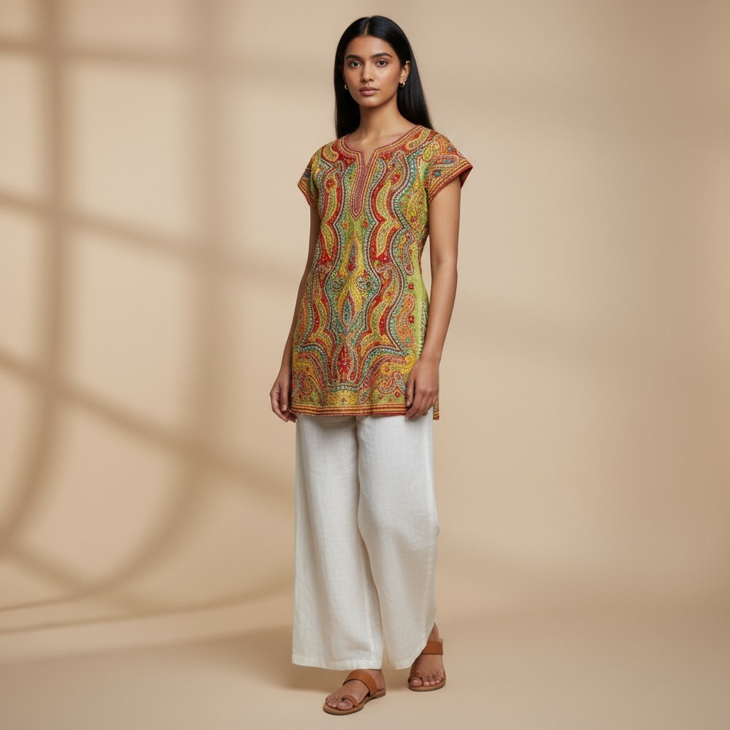 Heavy Embroidered Kurta