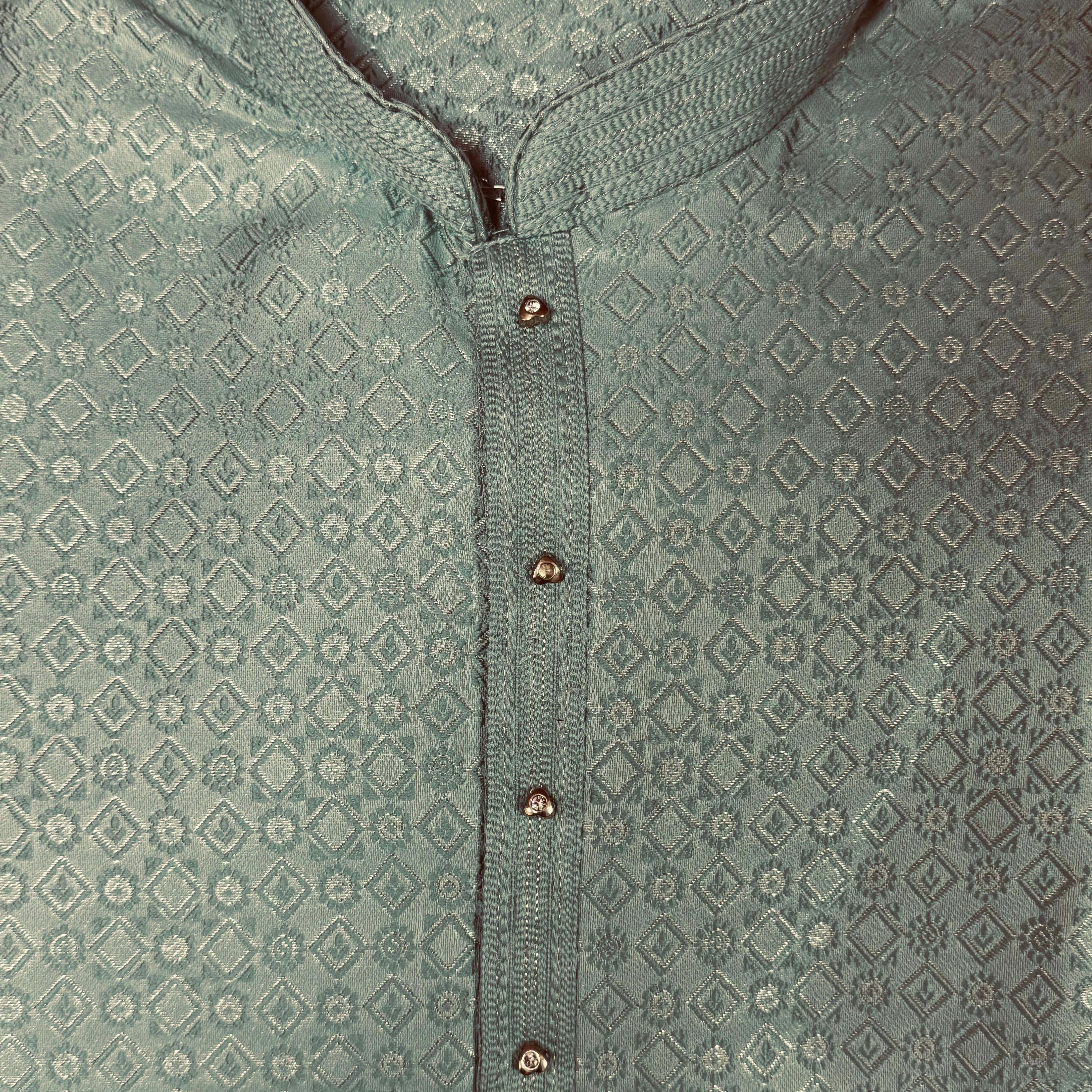 Diamond Round Flower Kurta-Colors - Vintage India NYC