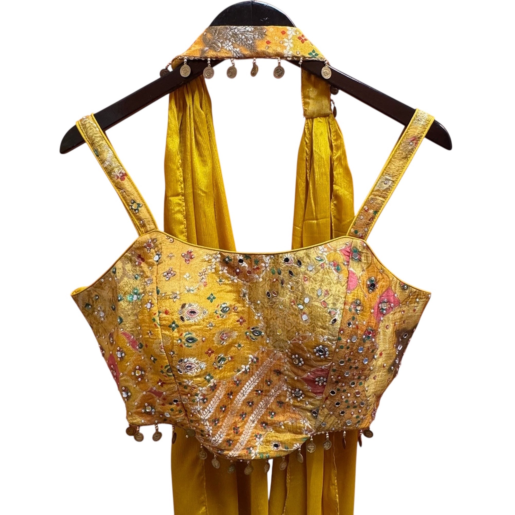 Indowestern Choli Sharara Set-Colors