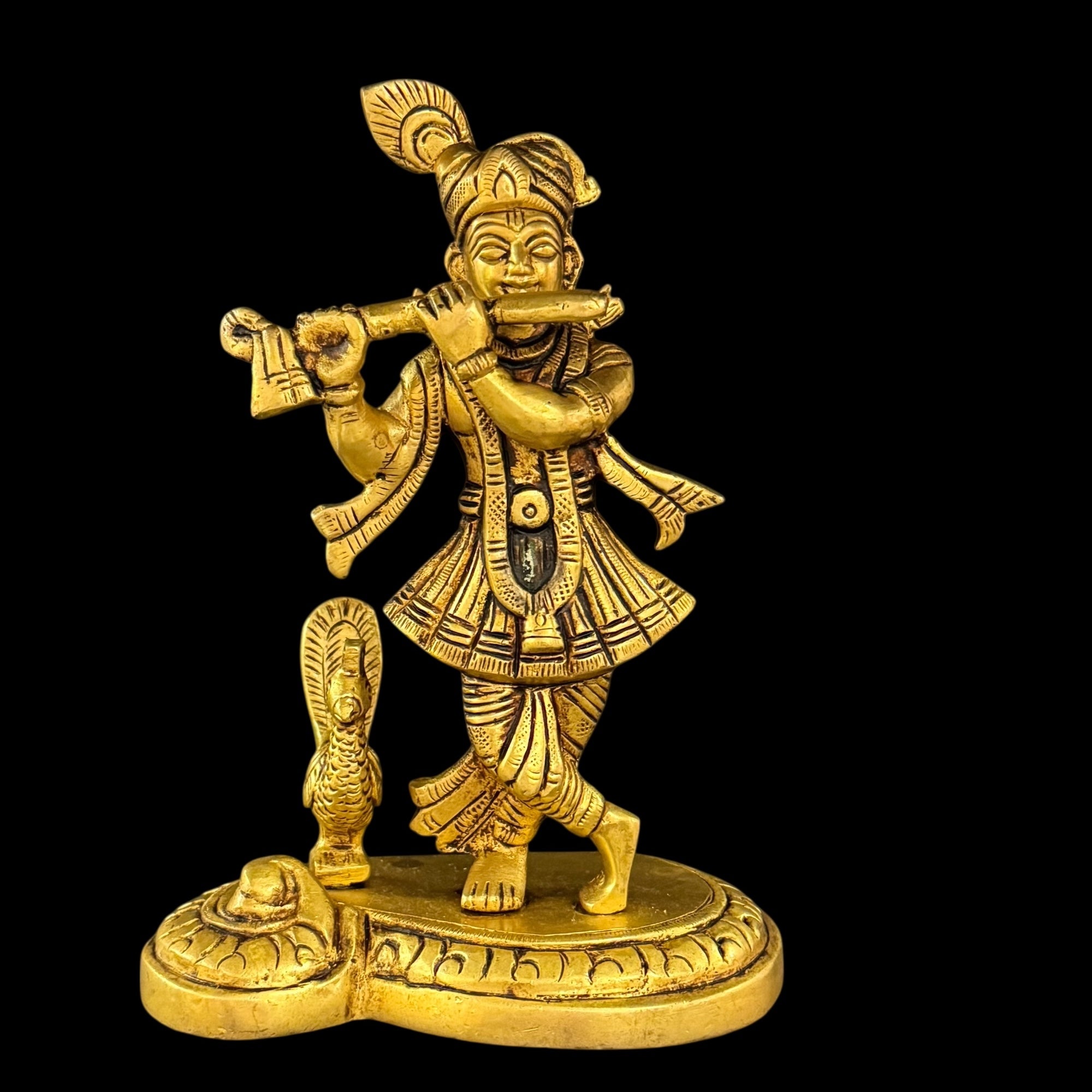 GM Brass Krishna 738-6in