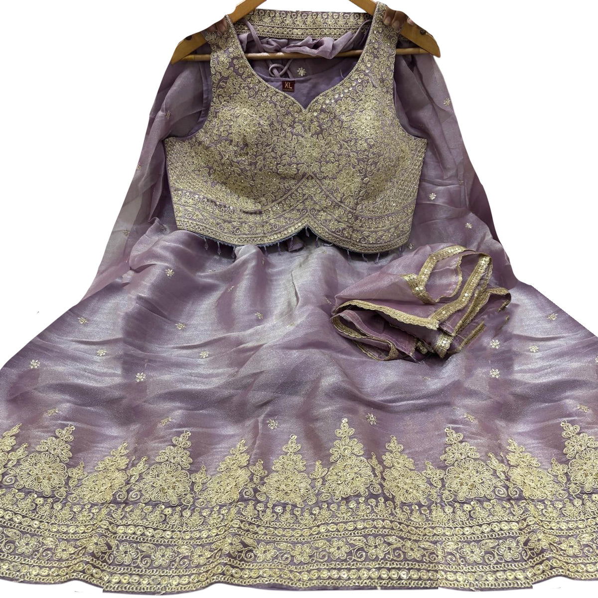Pastel Lehenga Sets-Colors - Vintage India NYC