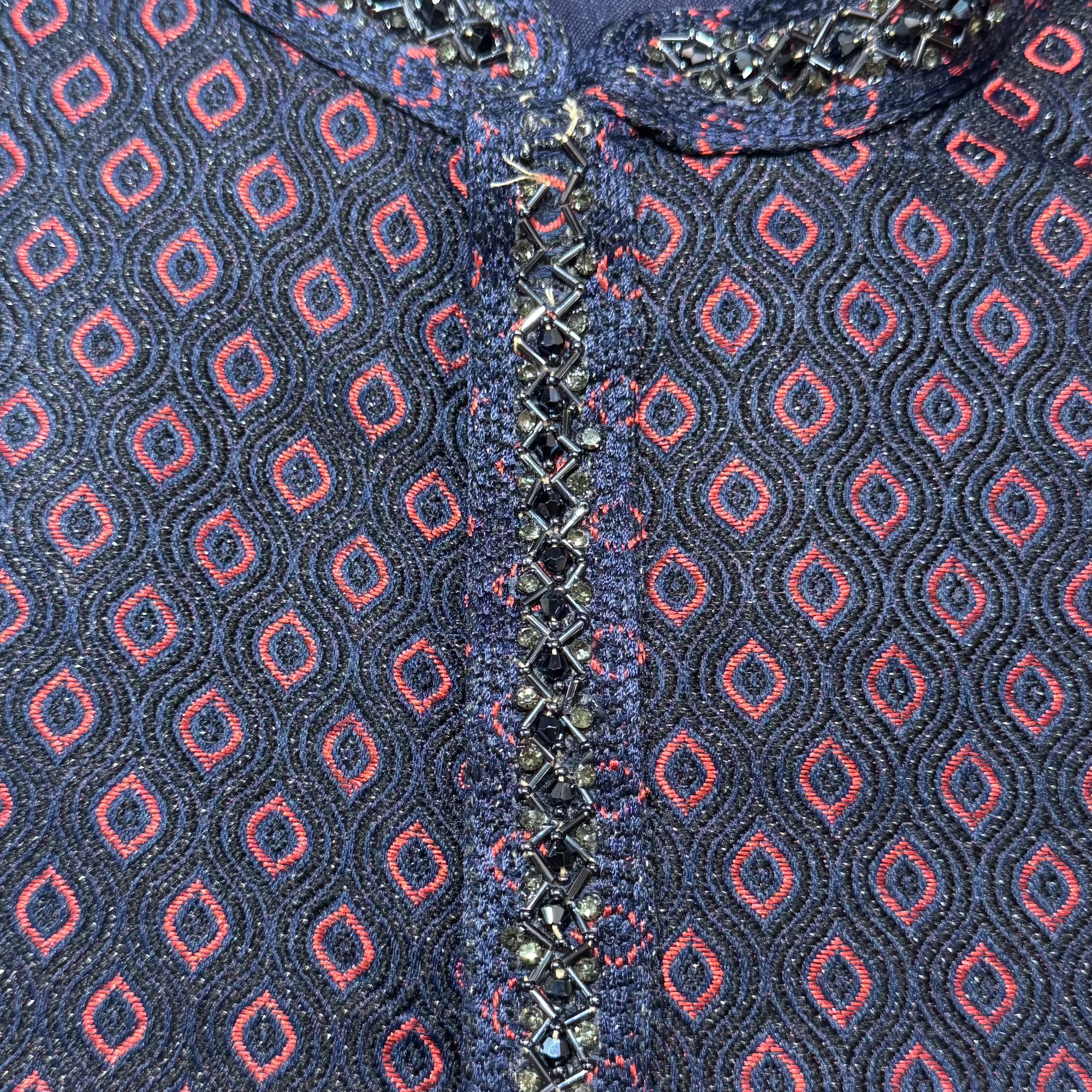 Ogee Wave Kurta-Colors - Vintage India NYC