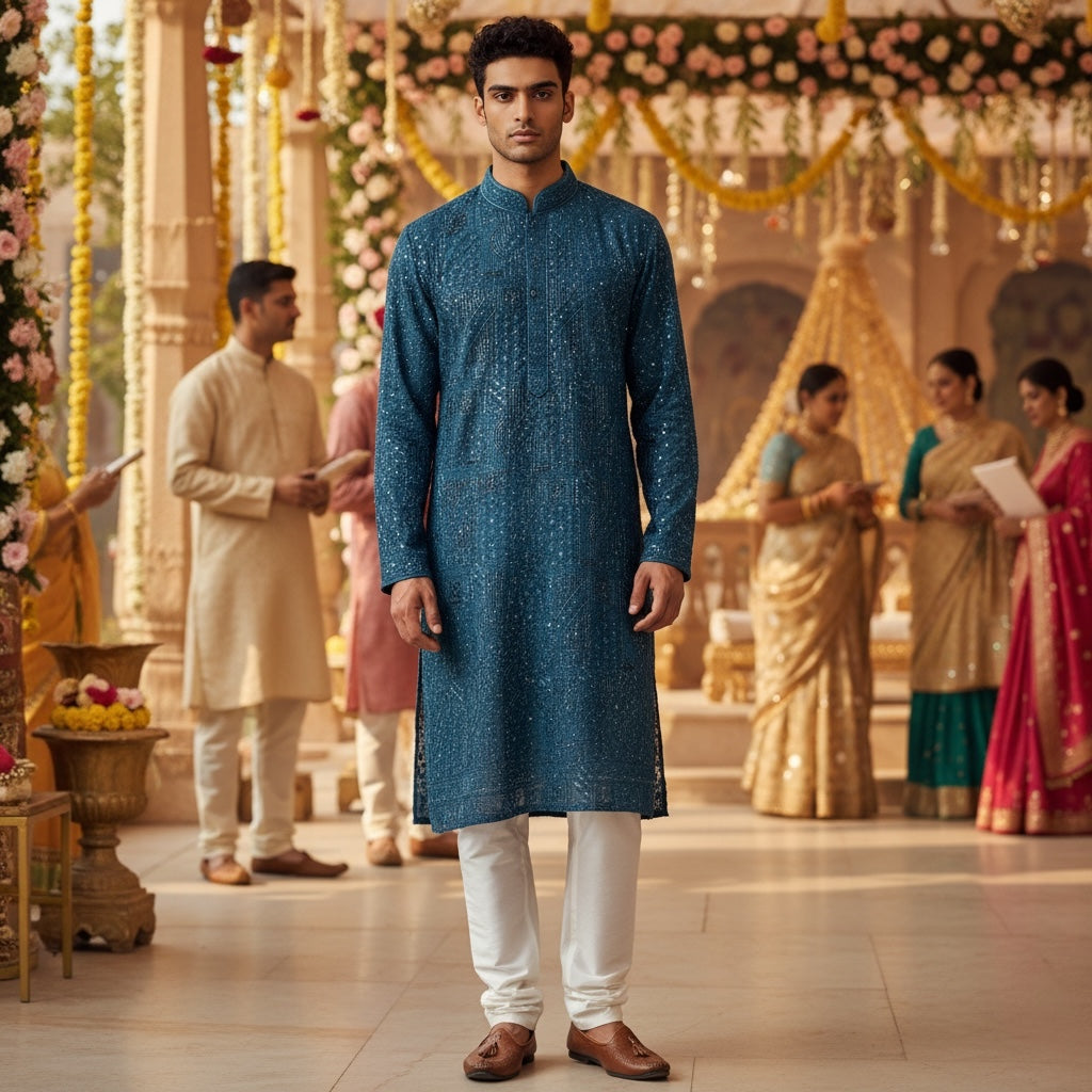 Ocean Lucknowi Kurta
