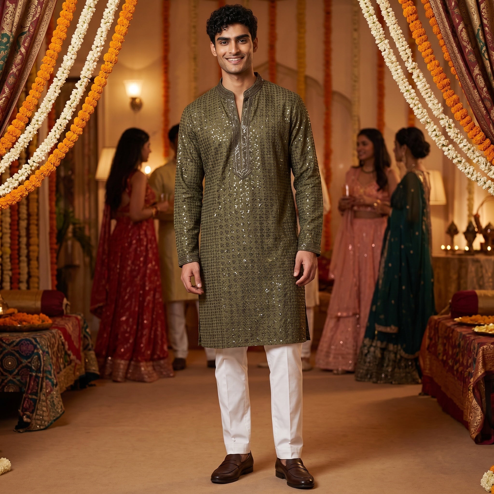 DT Lucknowi Kurtas 2-Colors - Vintage India NYC