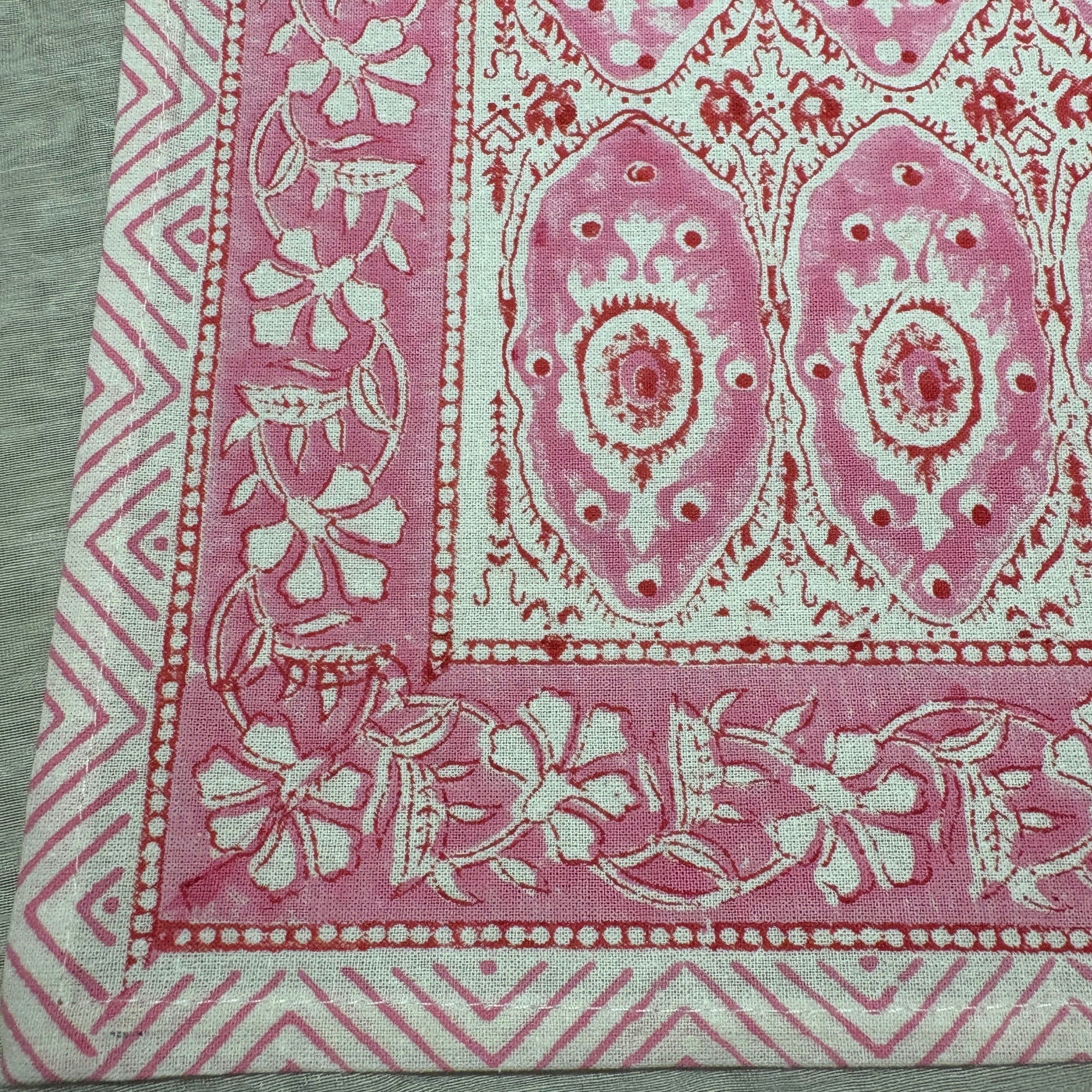 Hand Blockprint Napkins -4 Styles