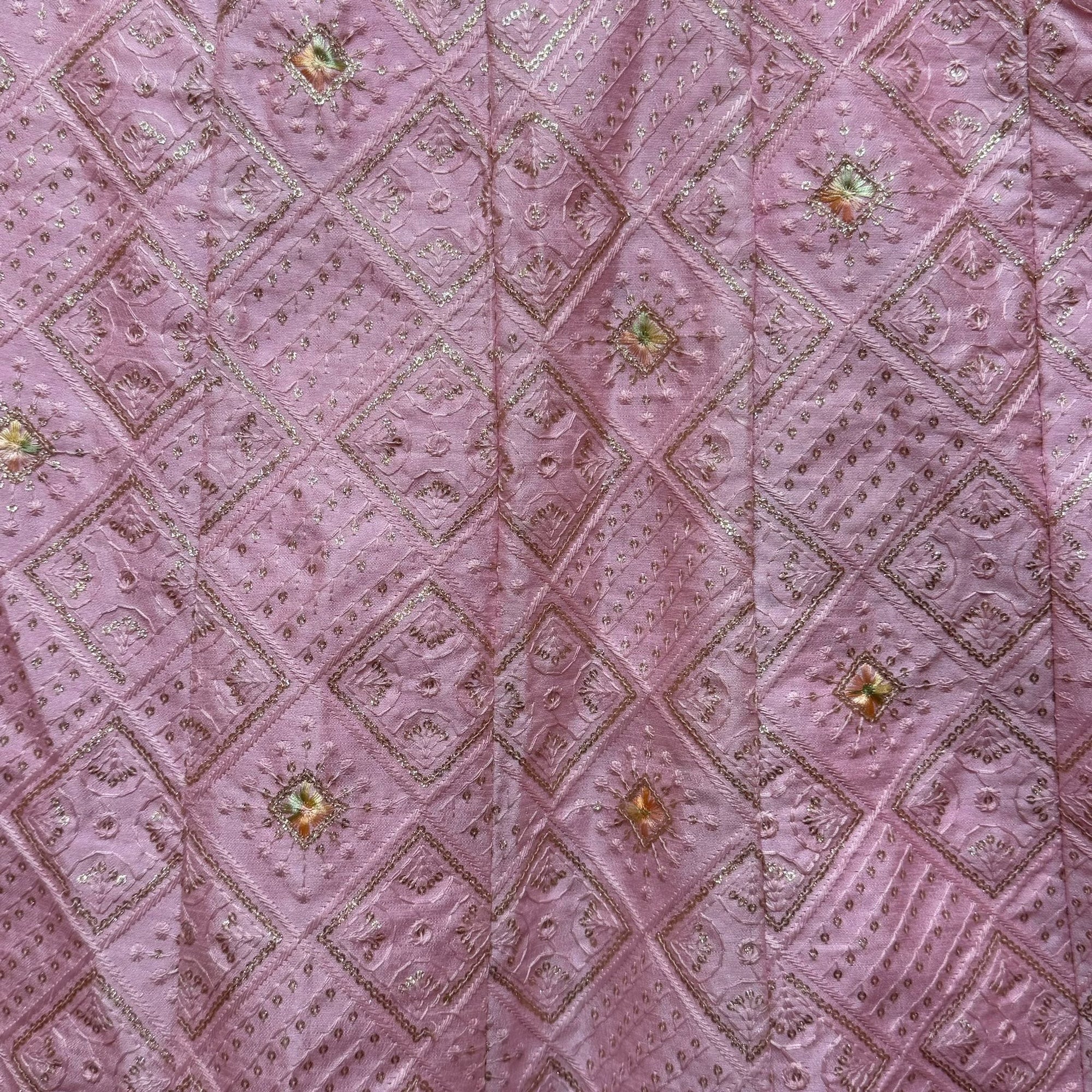 Diamond Threadwork Lehengas-2 Colors - Vintage India NYC