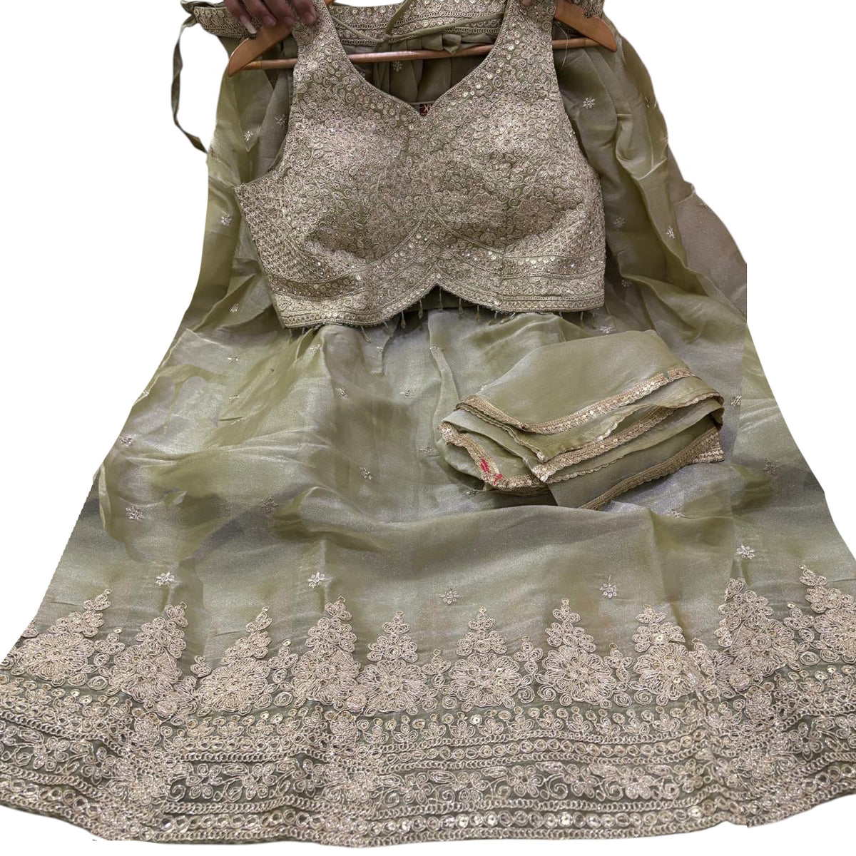 Pastel Lehenga Sets-Colors - Vintage India NYC