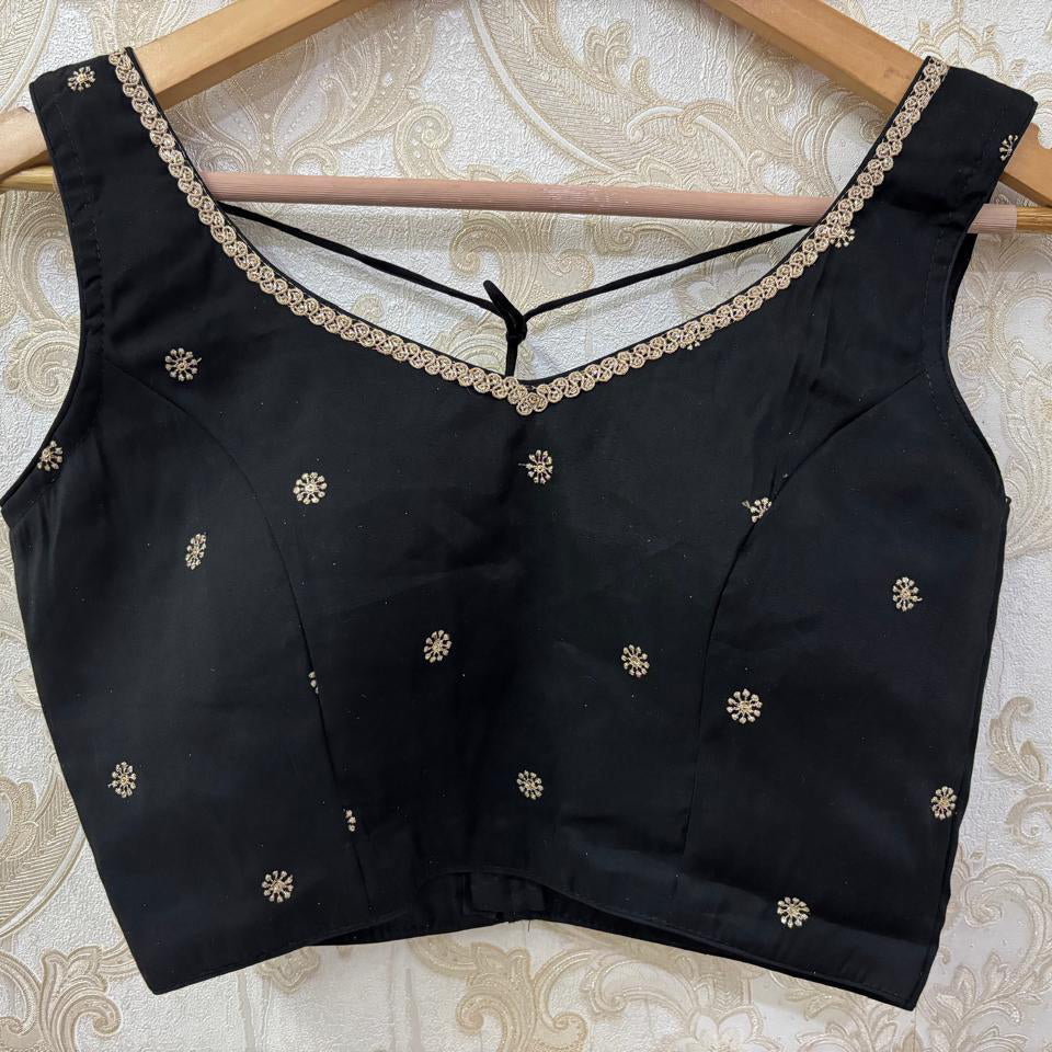 Embroidered Flower Blouse-Size 32- Colors