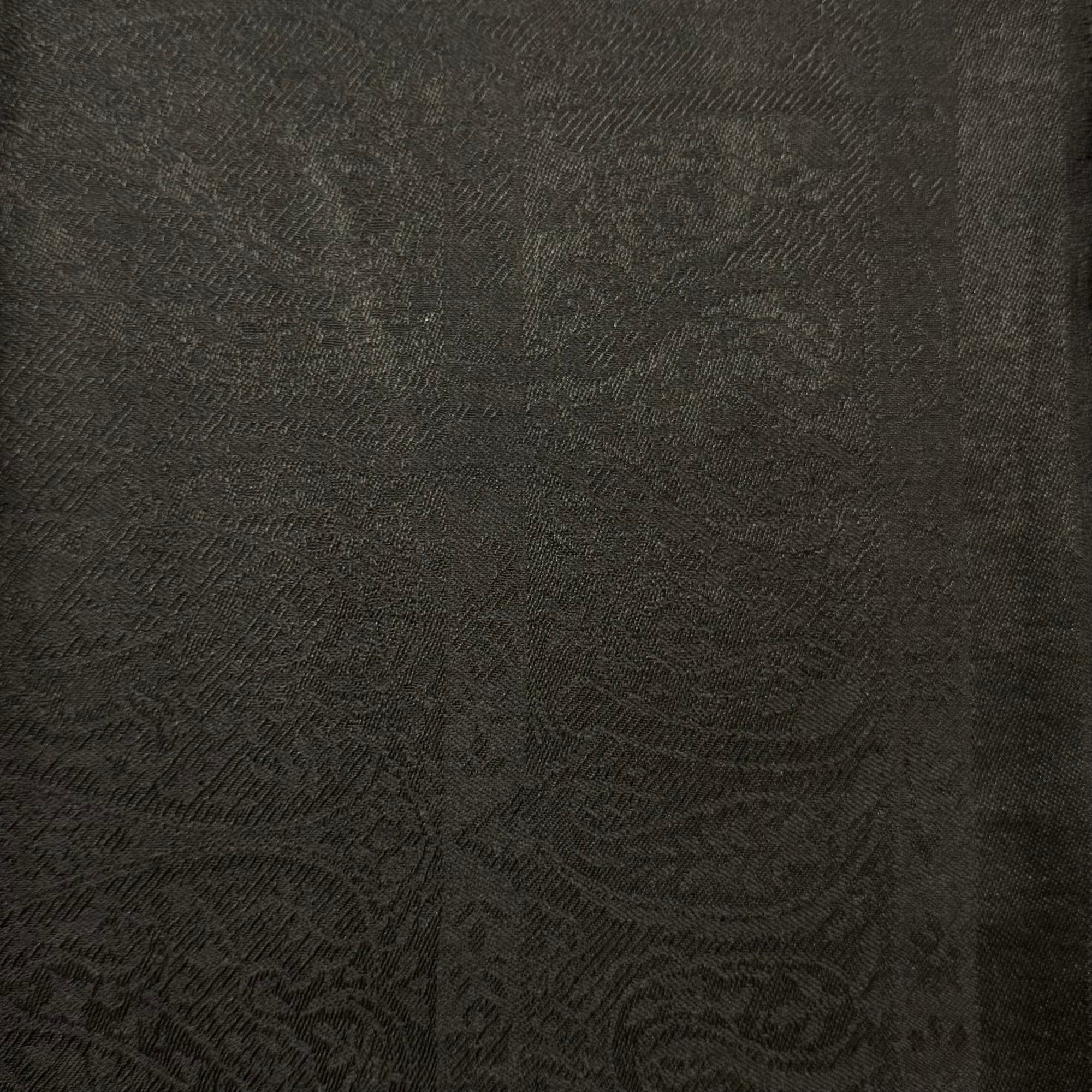 Fine Quality Jacquard Silk/ Wool Shawls - 11 Colors