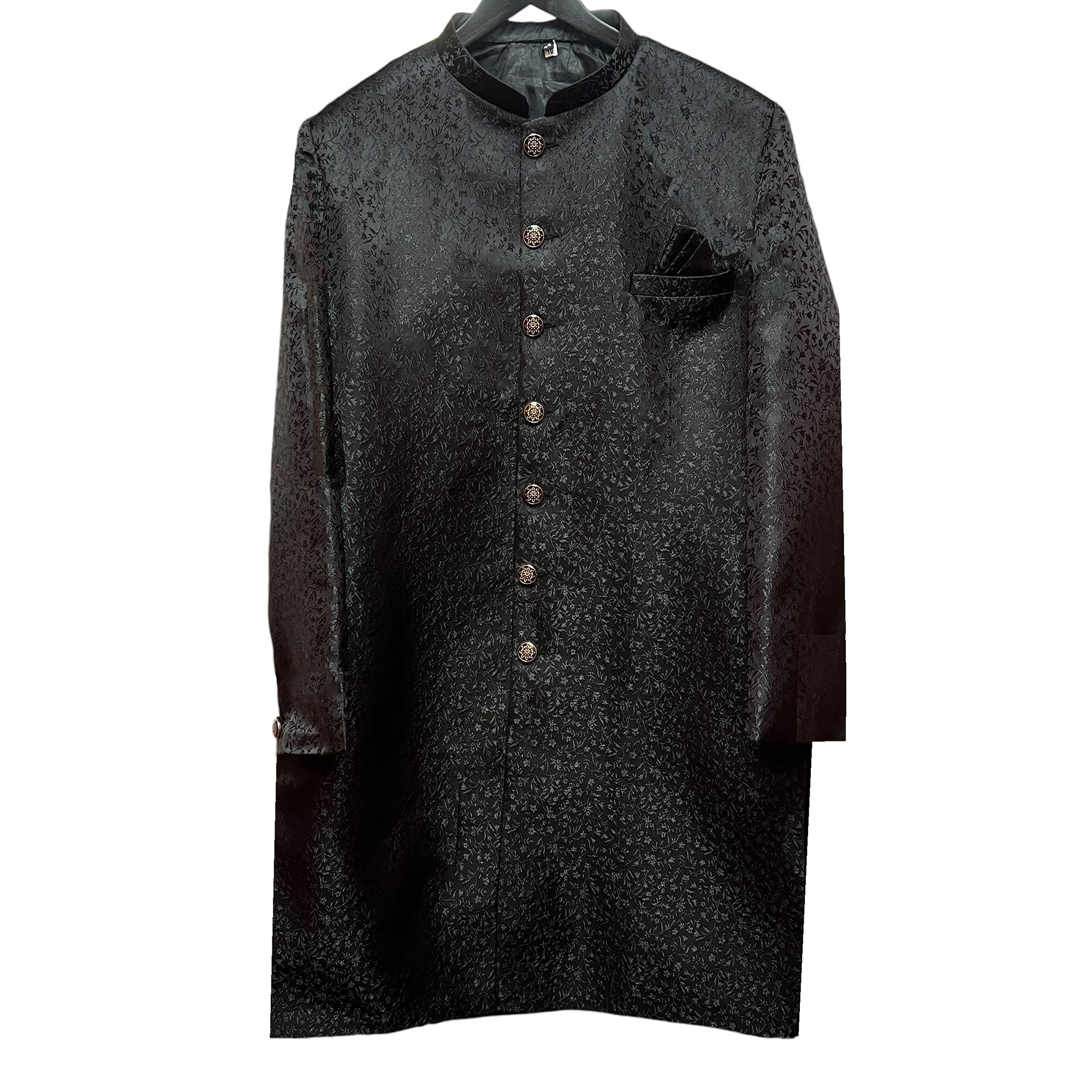 Floral Jacquard Sherwani Size 44-2 Colors