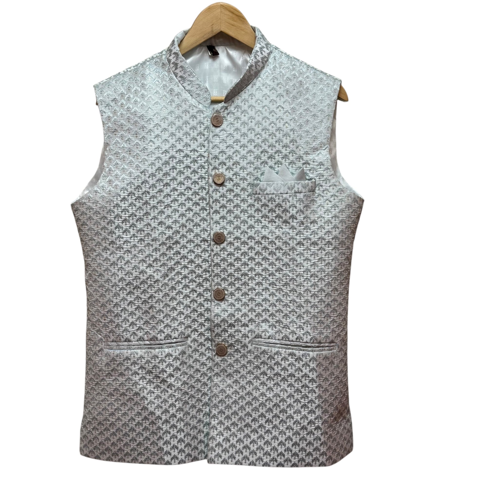 Sequin Embroidered Vests- Colors