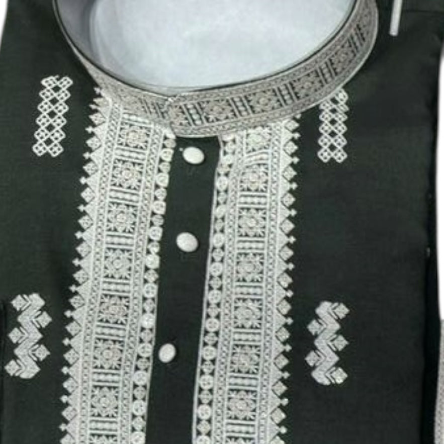 DT Neckwork Butti  Kurta-3 Colors