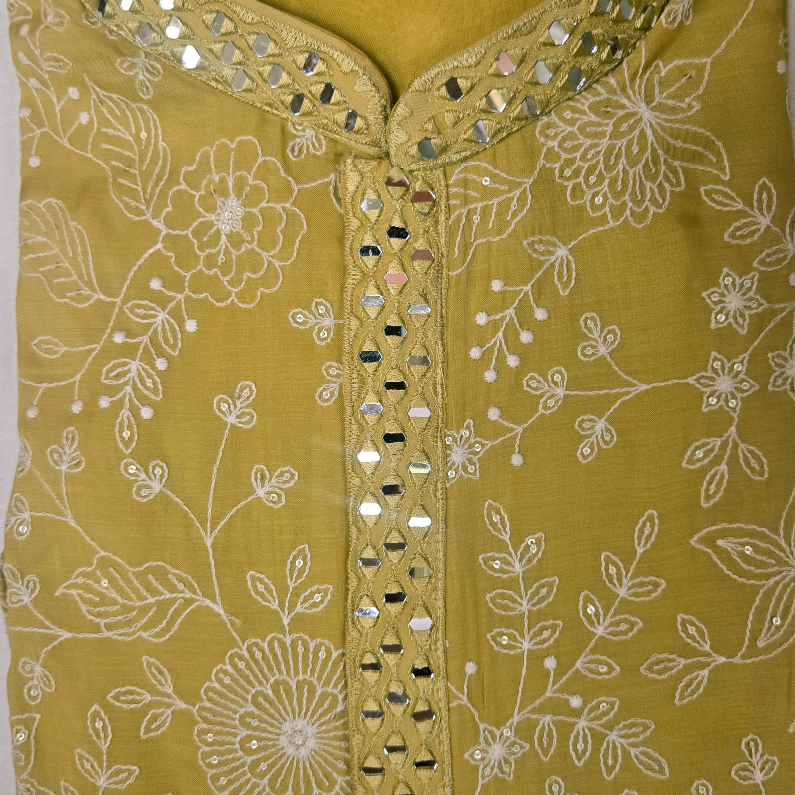 Full Embroidered Kurtas-Colors