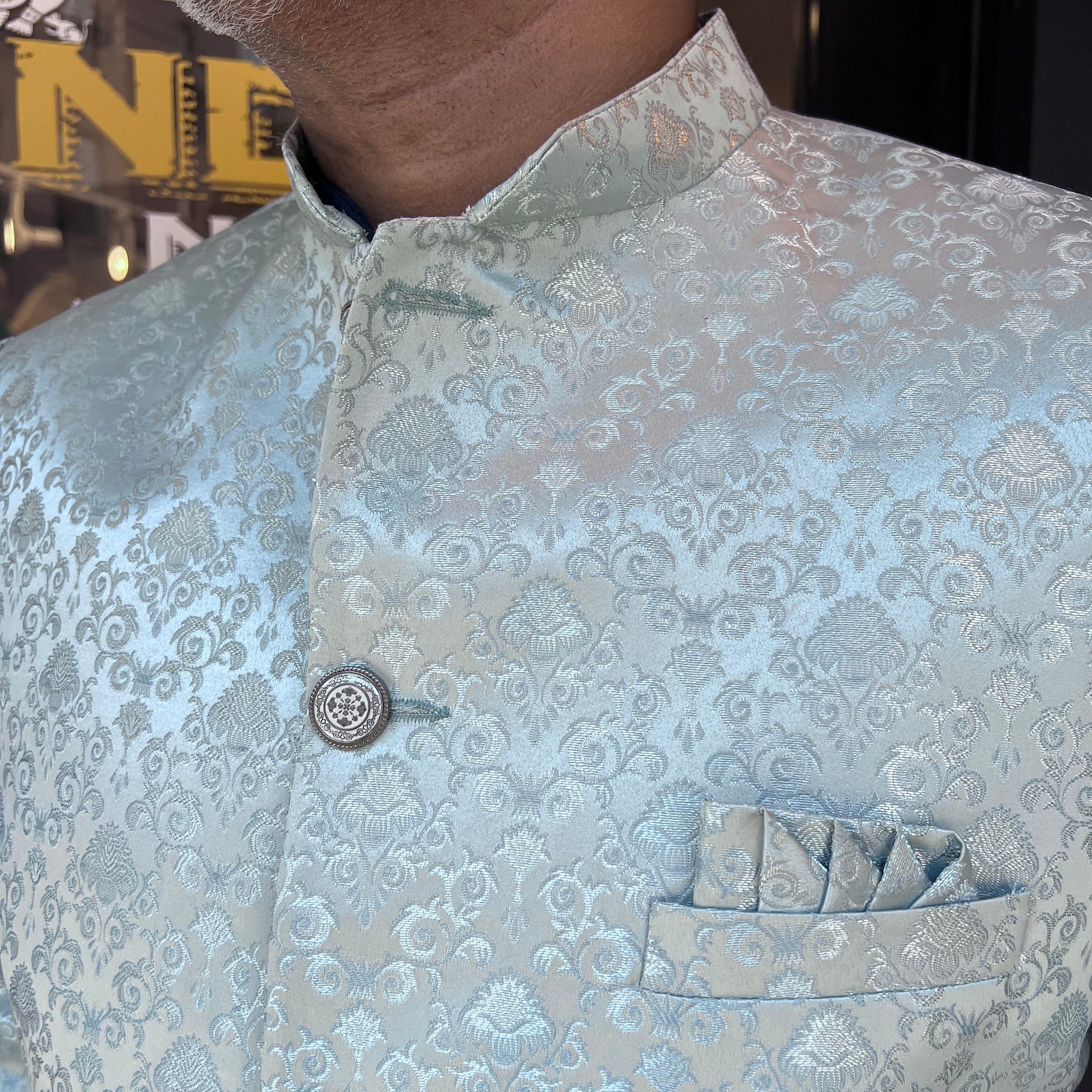 Pastel Jacquard Vests -Colors