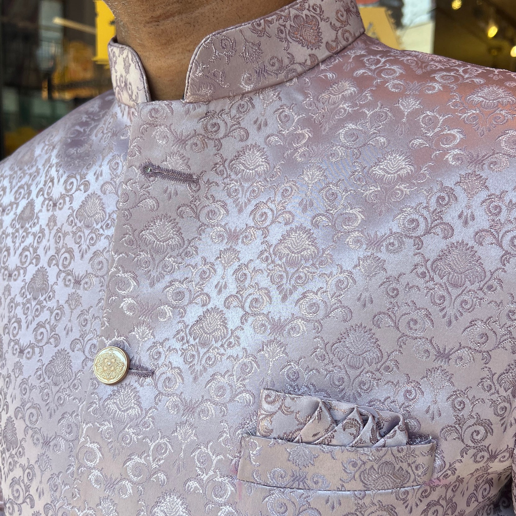 Pastel Jacquard Vests -Colors