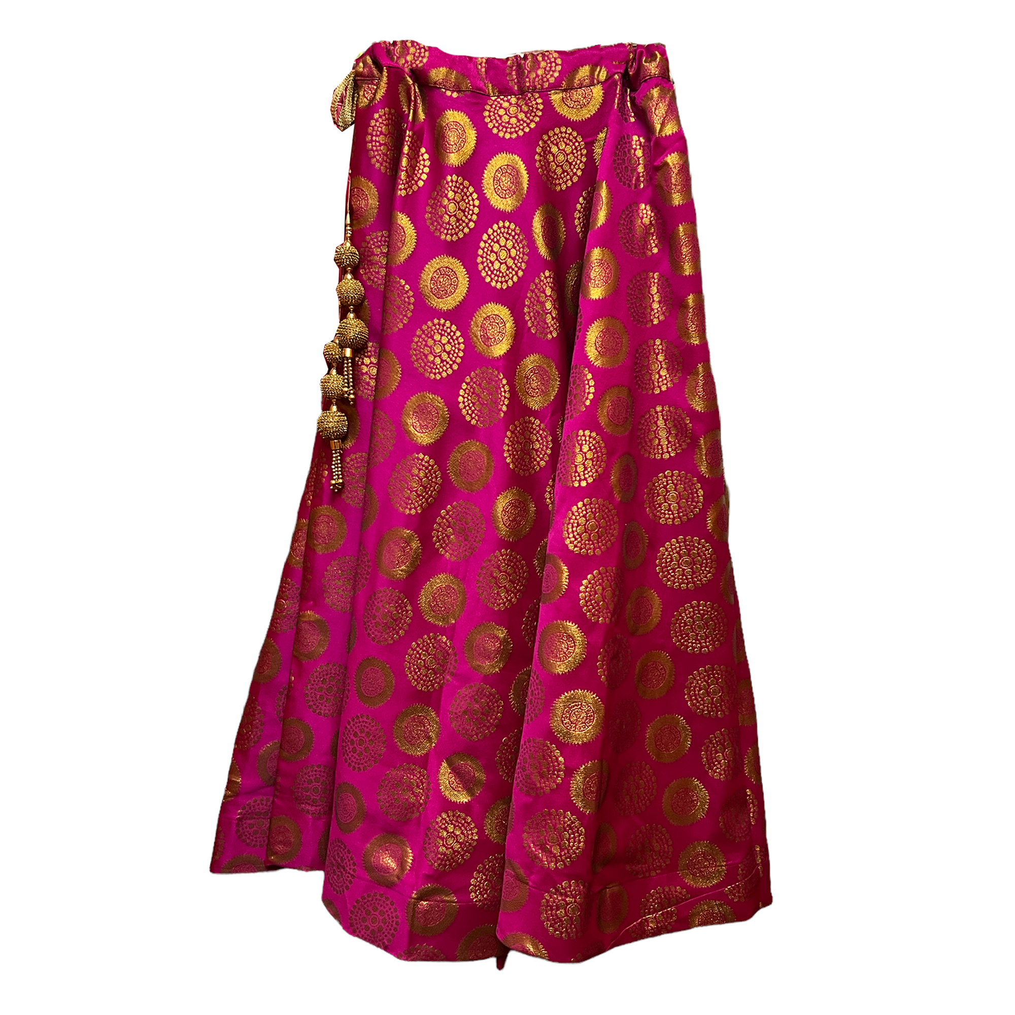 DT Brocade Mandala Lehengas-2 Colors - Vintage India NYC